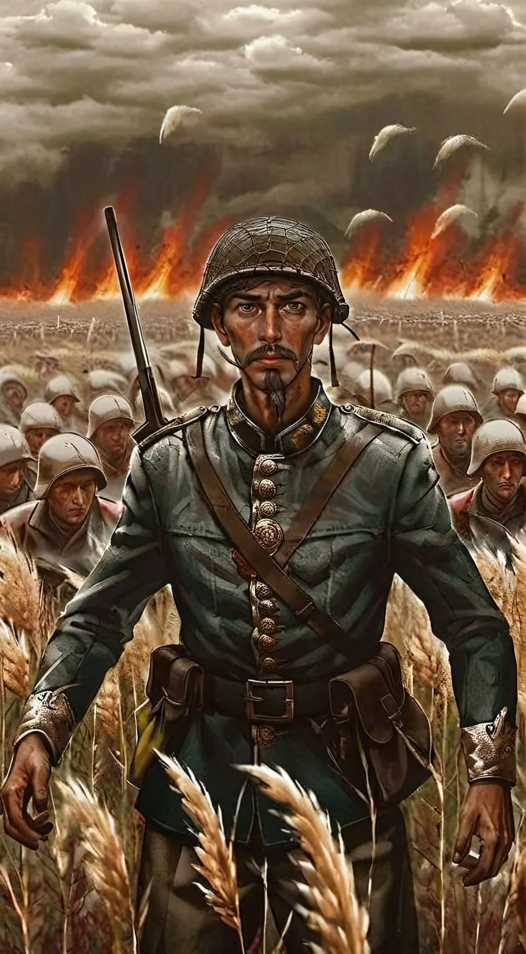 ai character: ww1 background