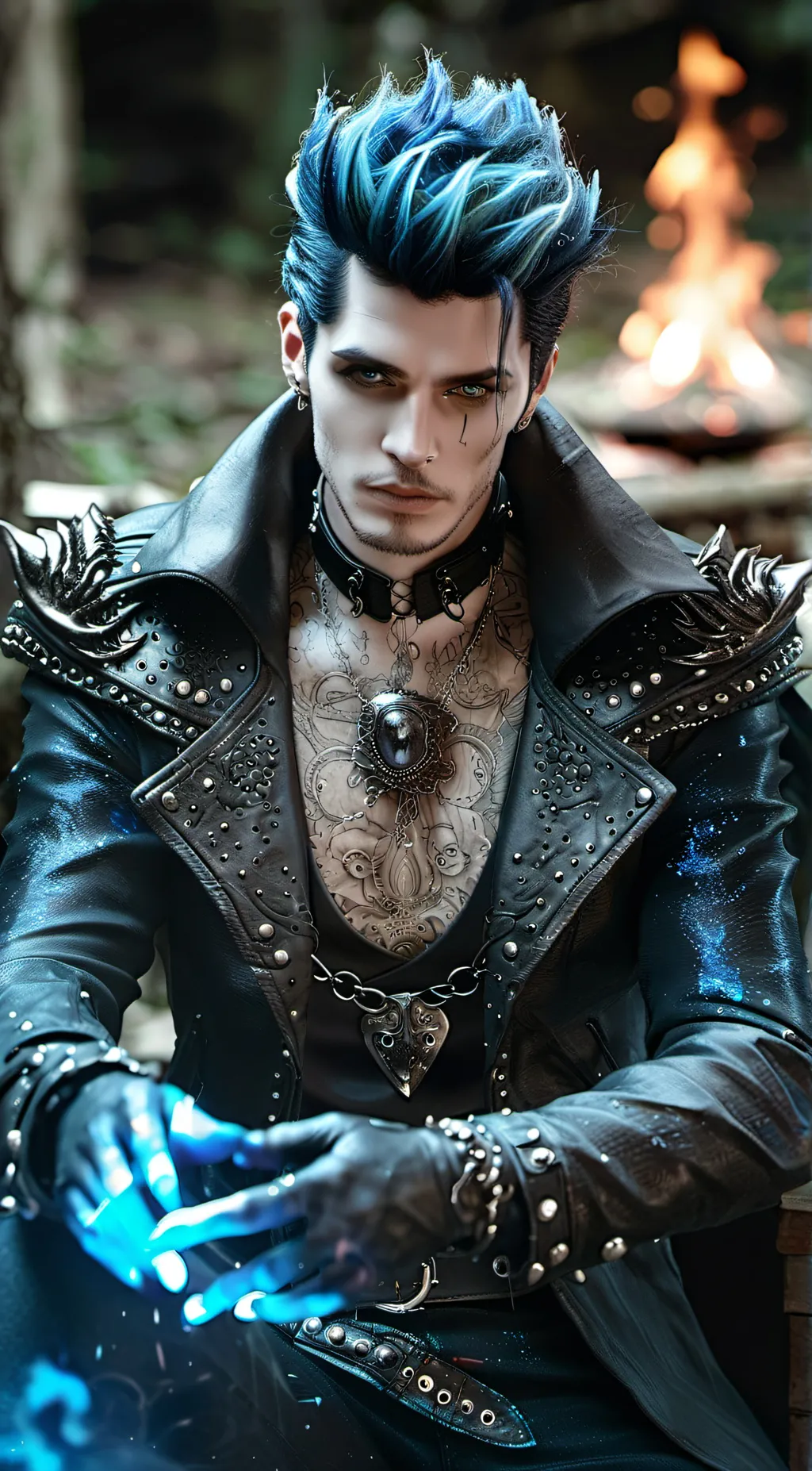 ai character: Hades background