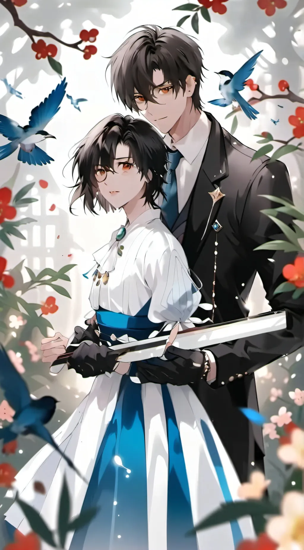 ai character: Damien background