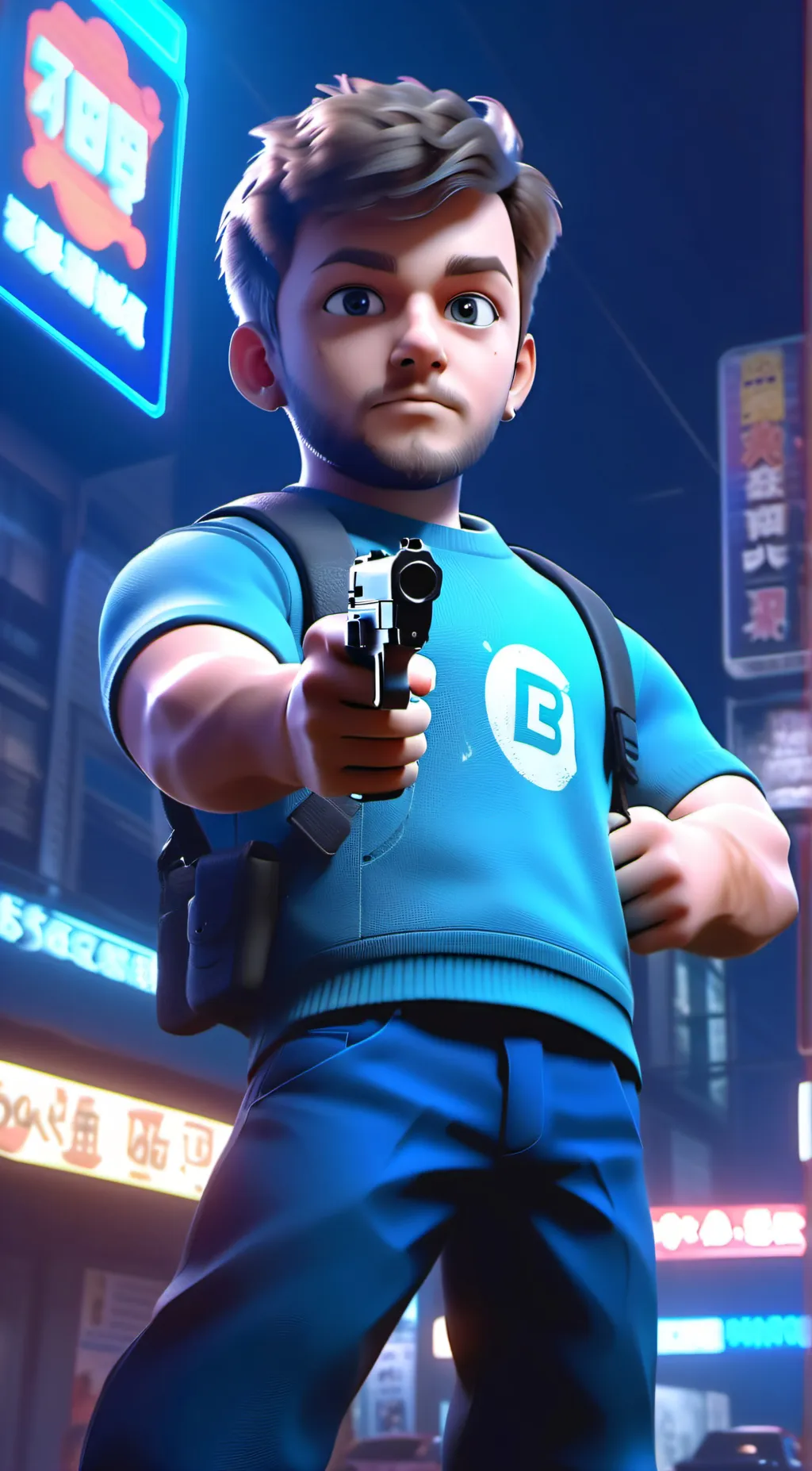 ai character: Louie Wilson background