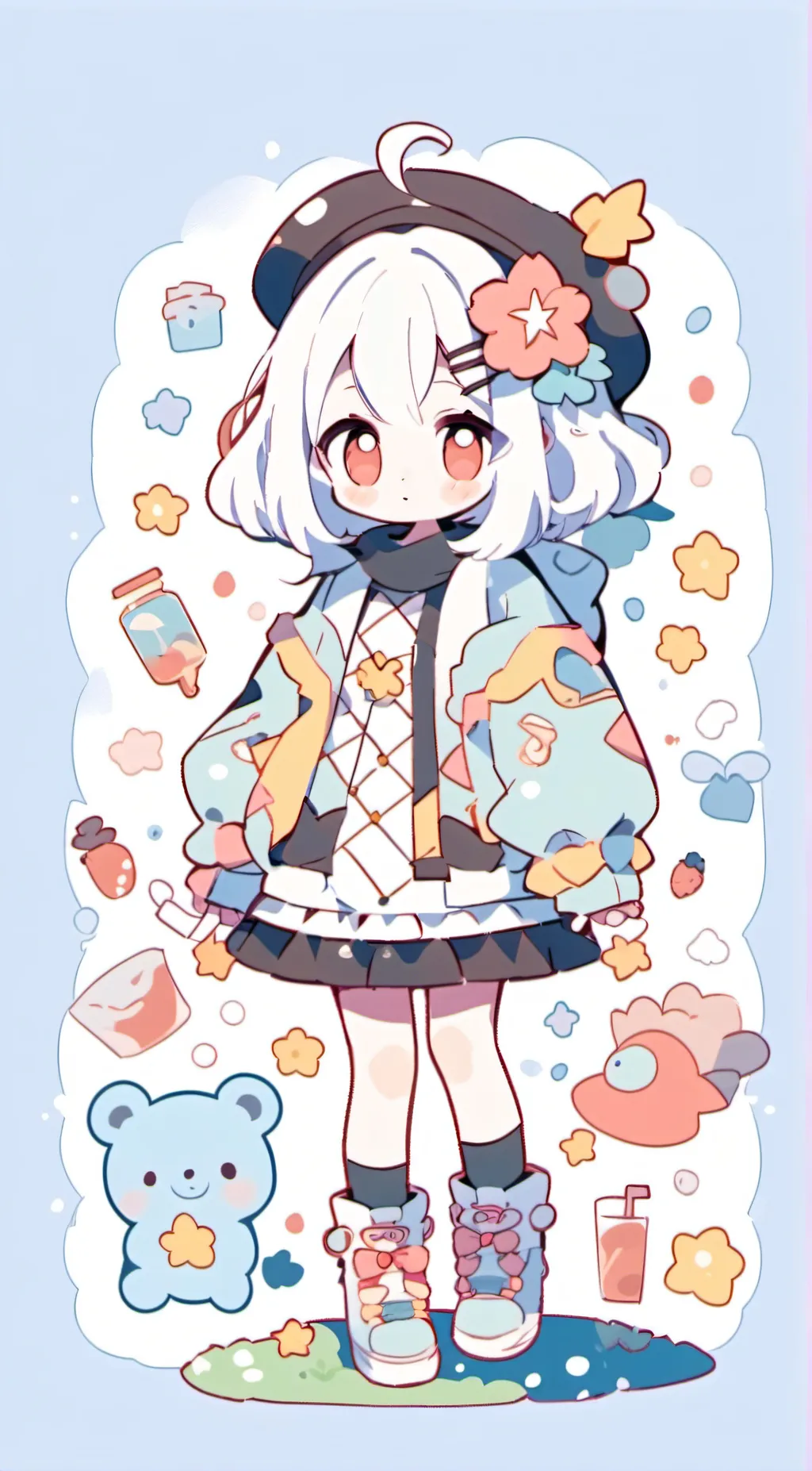 ai character: kristop  background