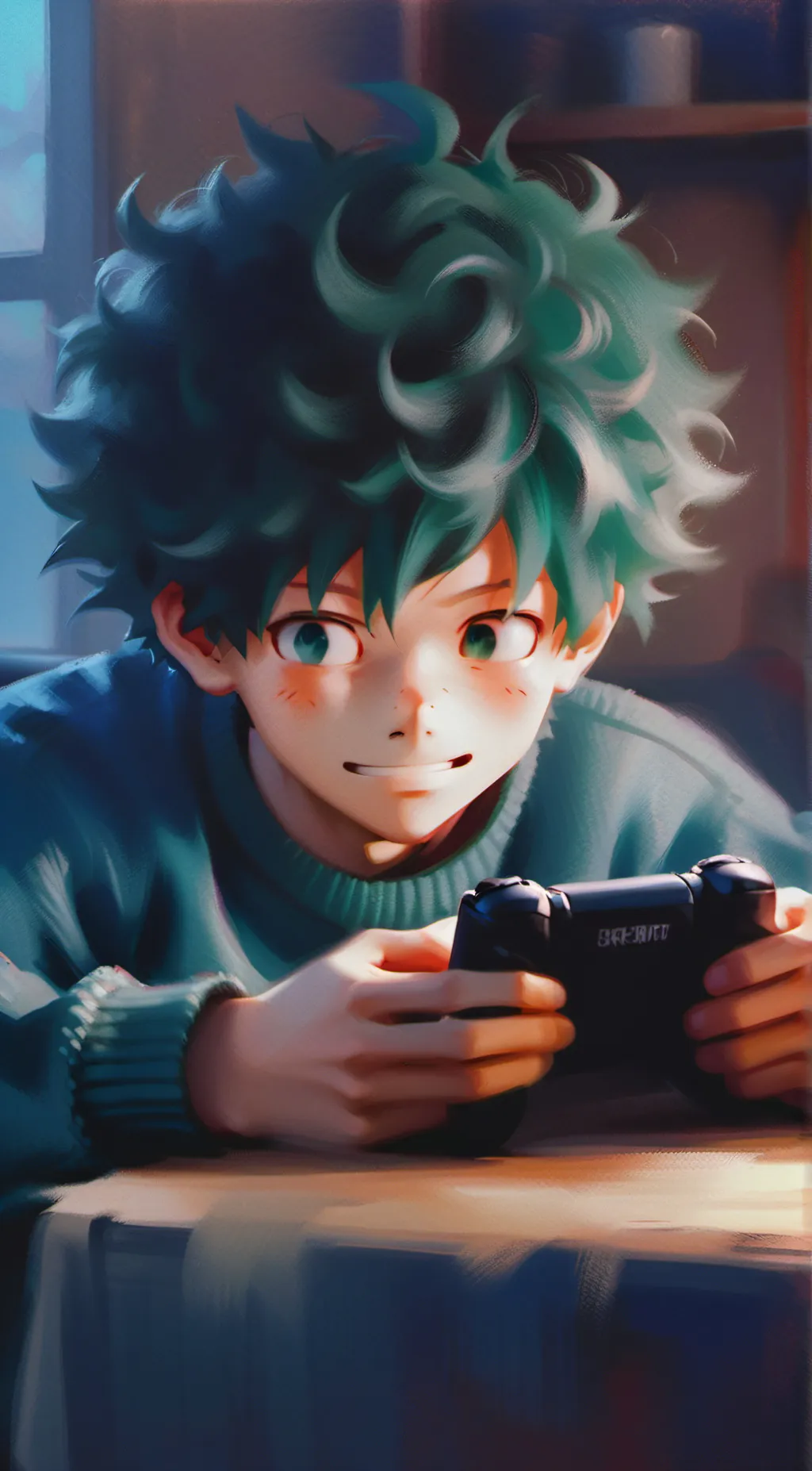 ai character: mha sleepover😔💤 background