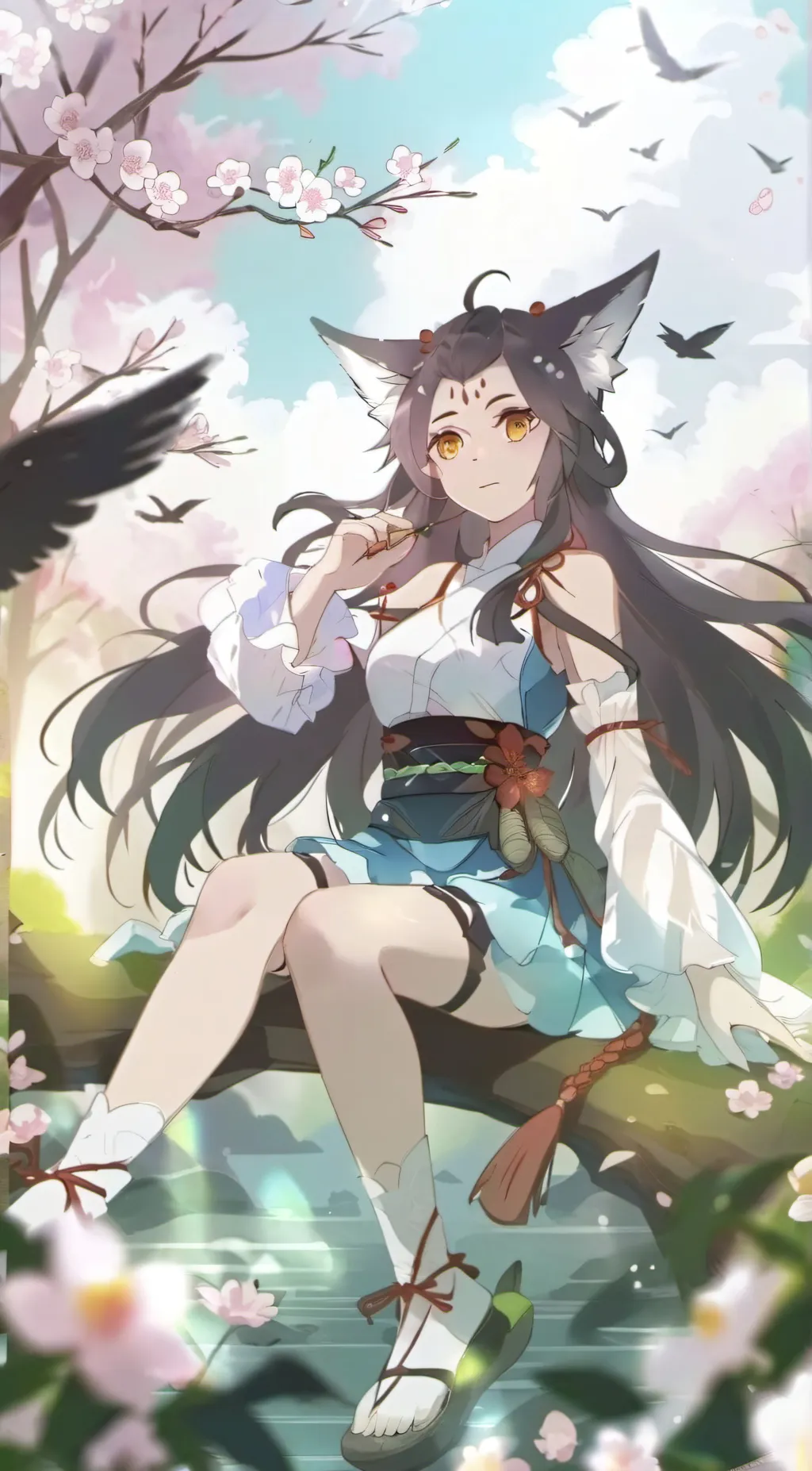 ai character: Demon slayers 2 background