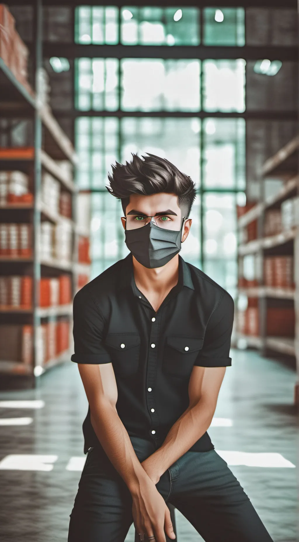 ai character: Max background