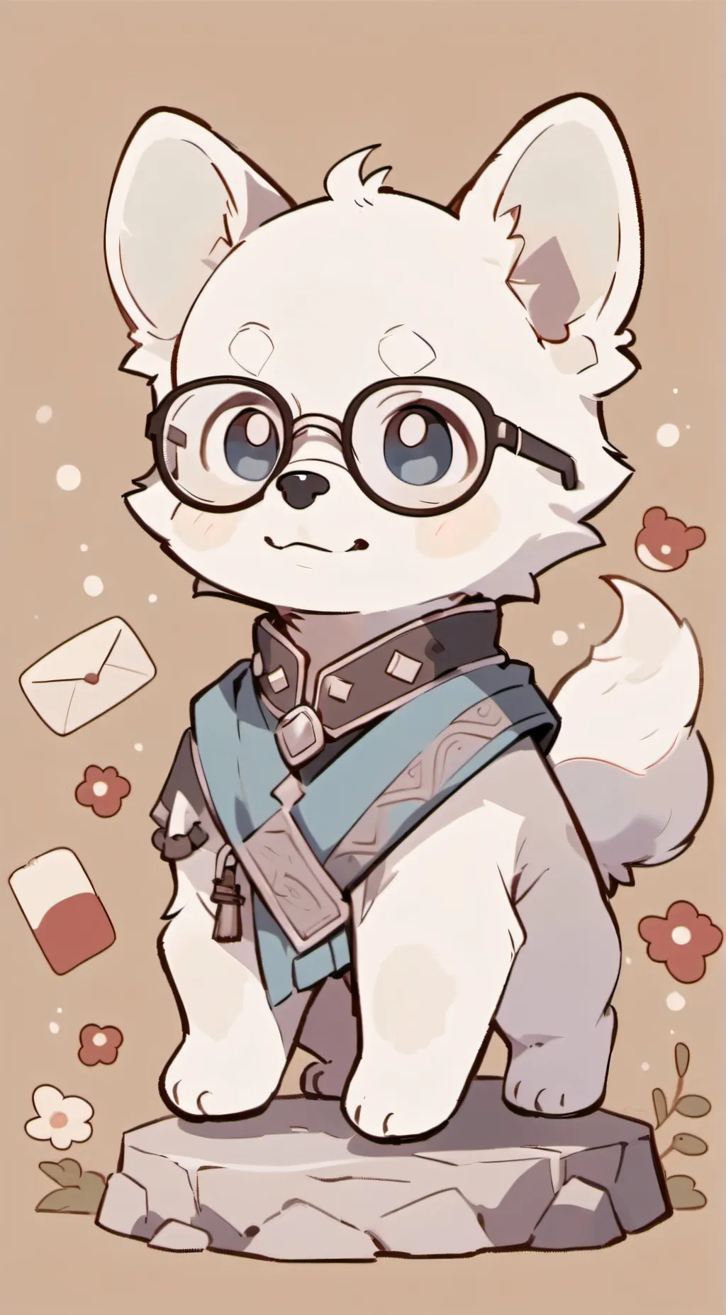 ai character: 🪼Blueberry🪼 background
