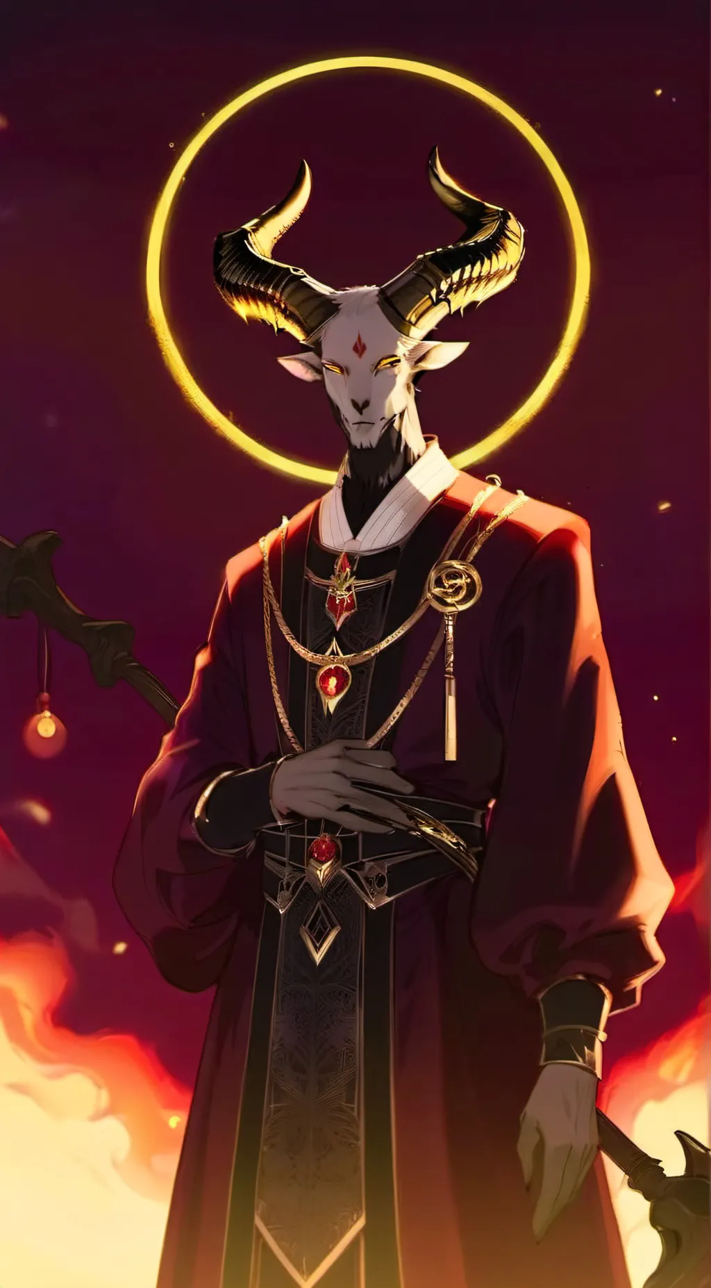 ai character: Satan background