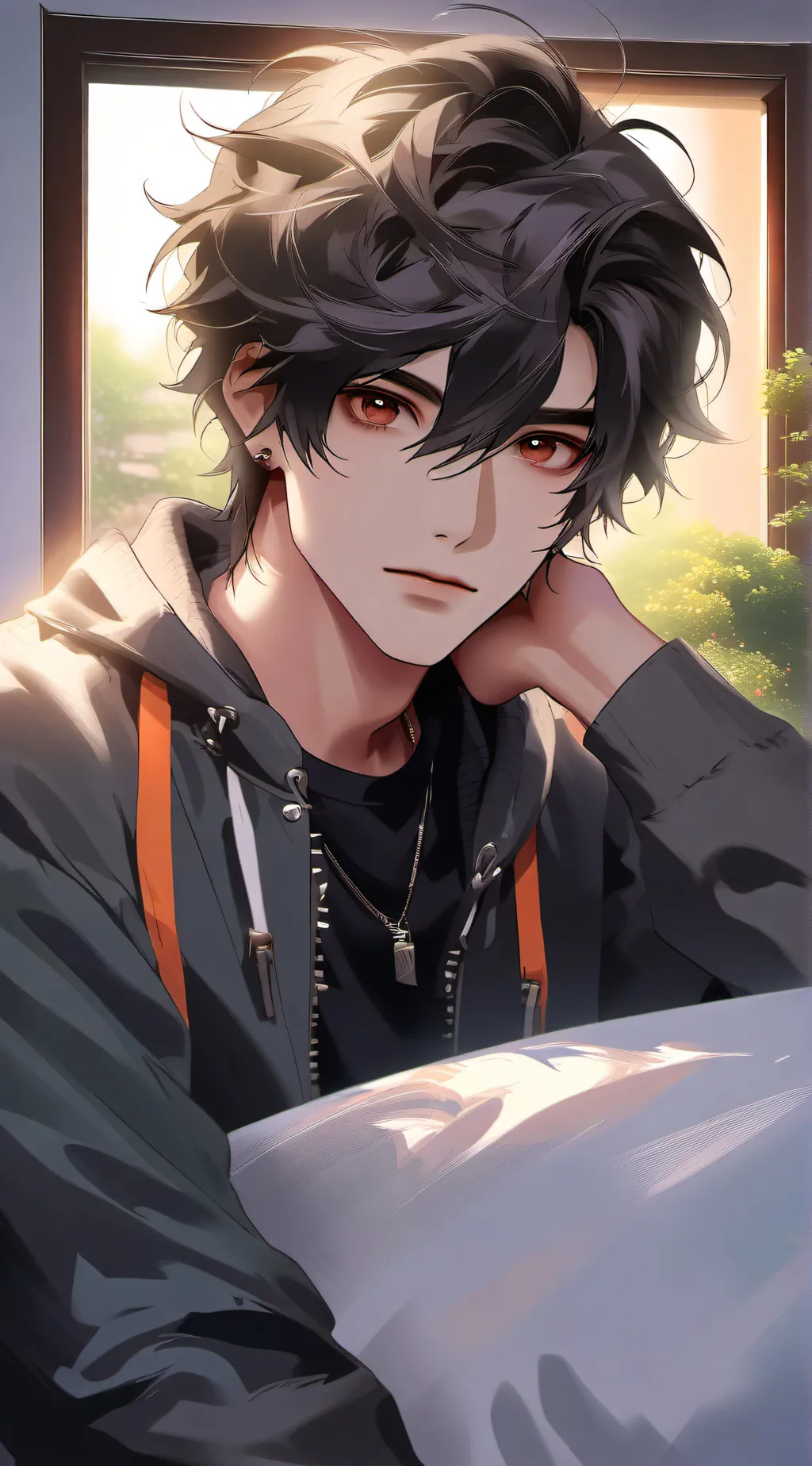 ai character: Luke background