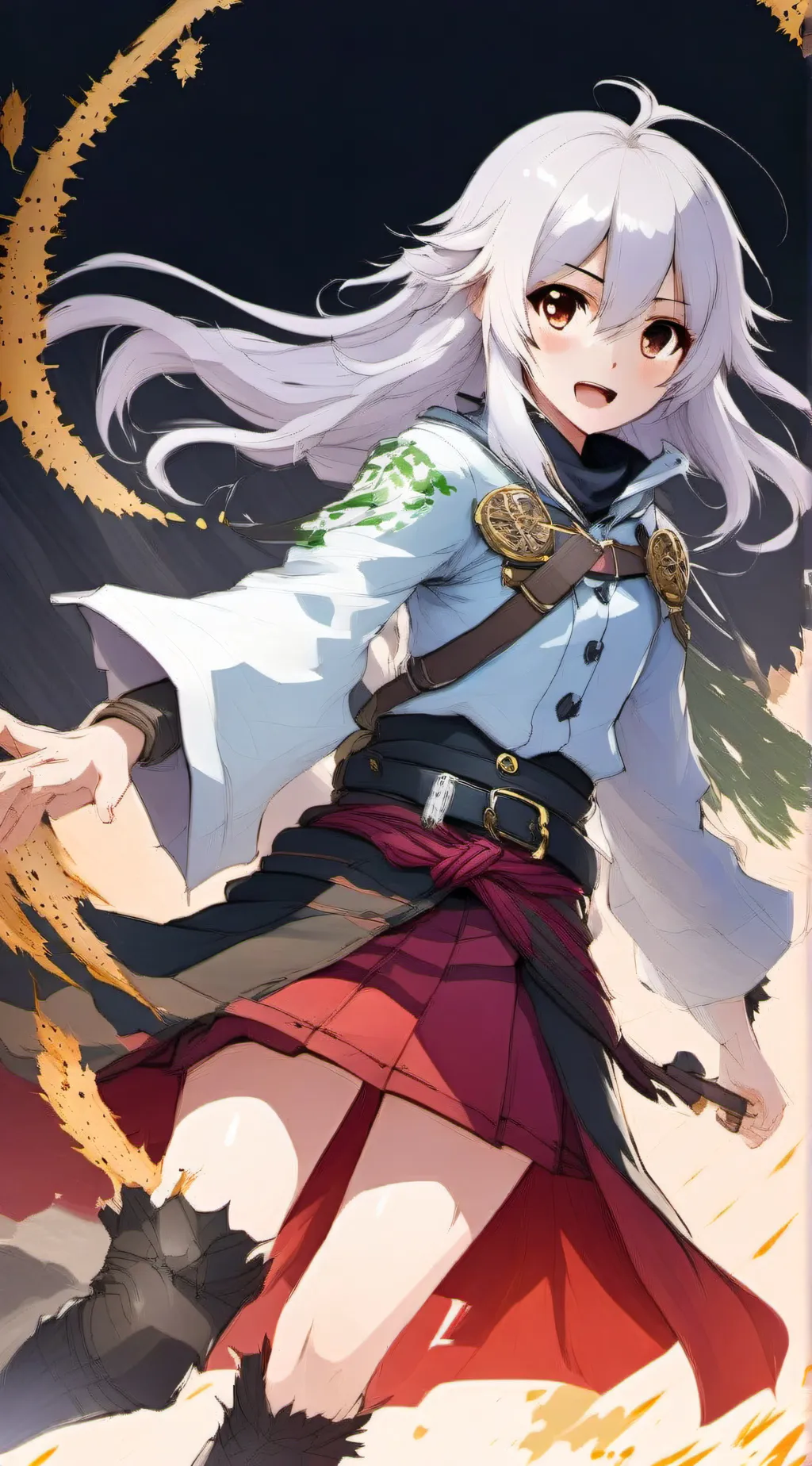 ai character: Ehre (Frieren) background