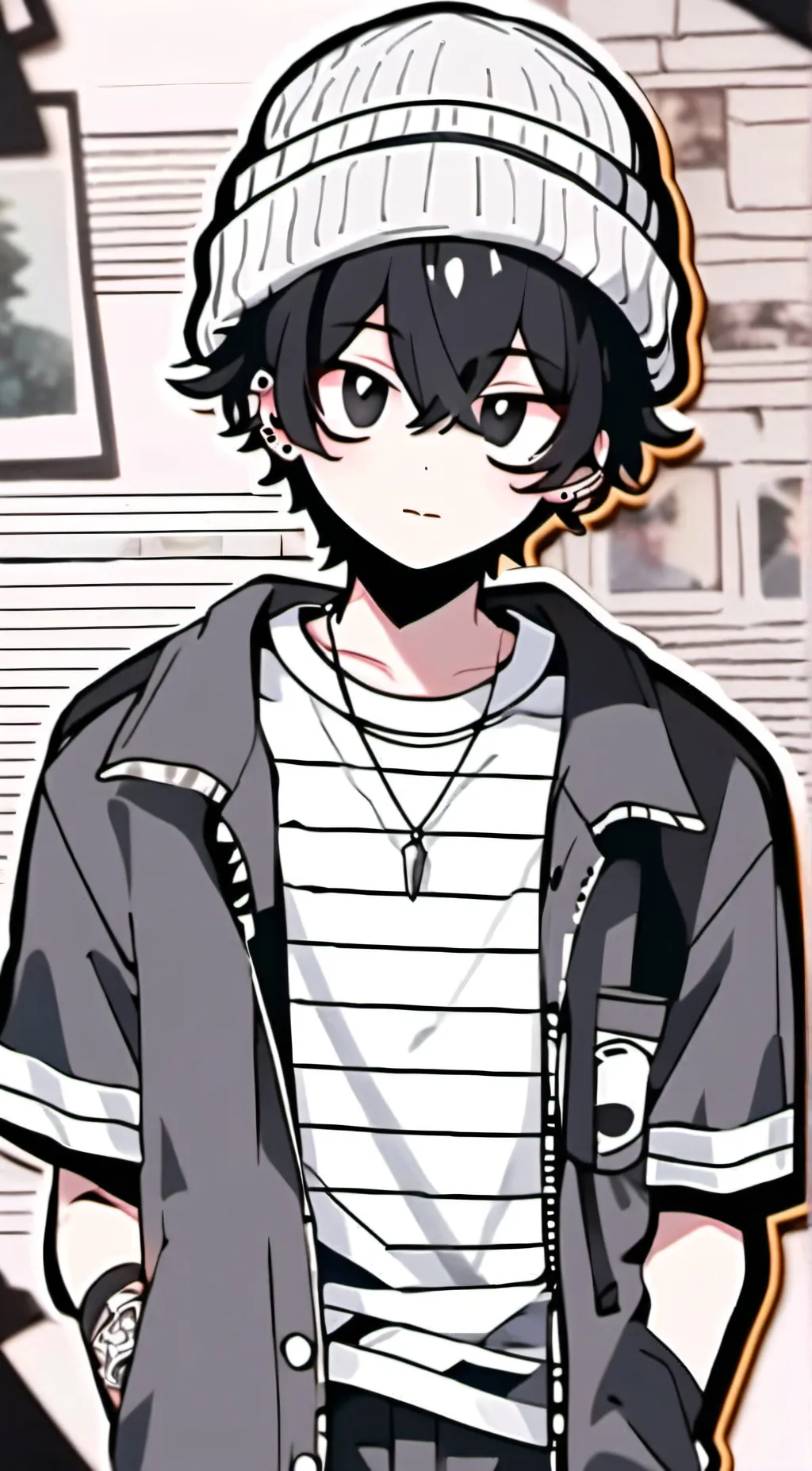 ai character: ColeB🤍🔥 background