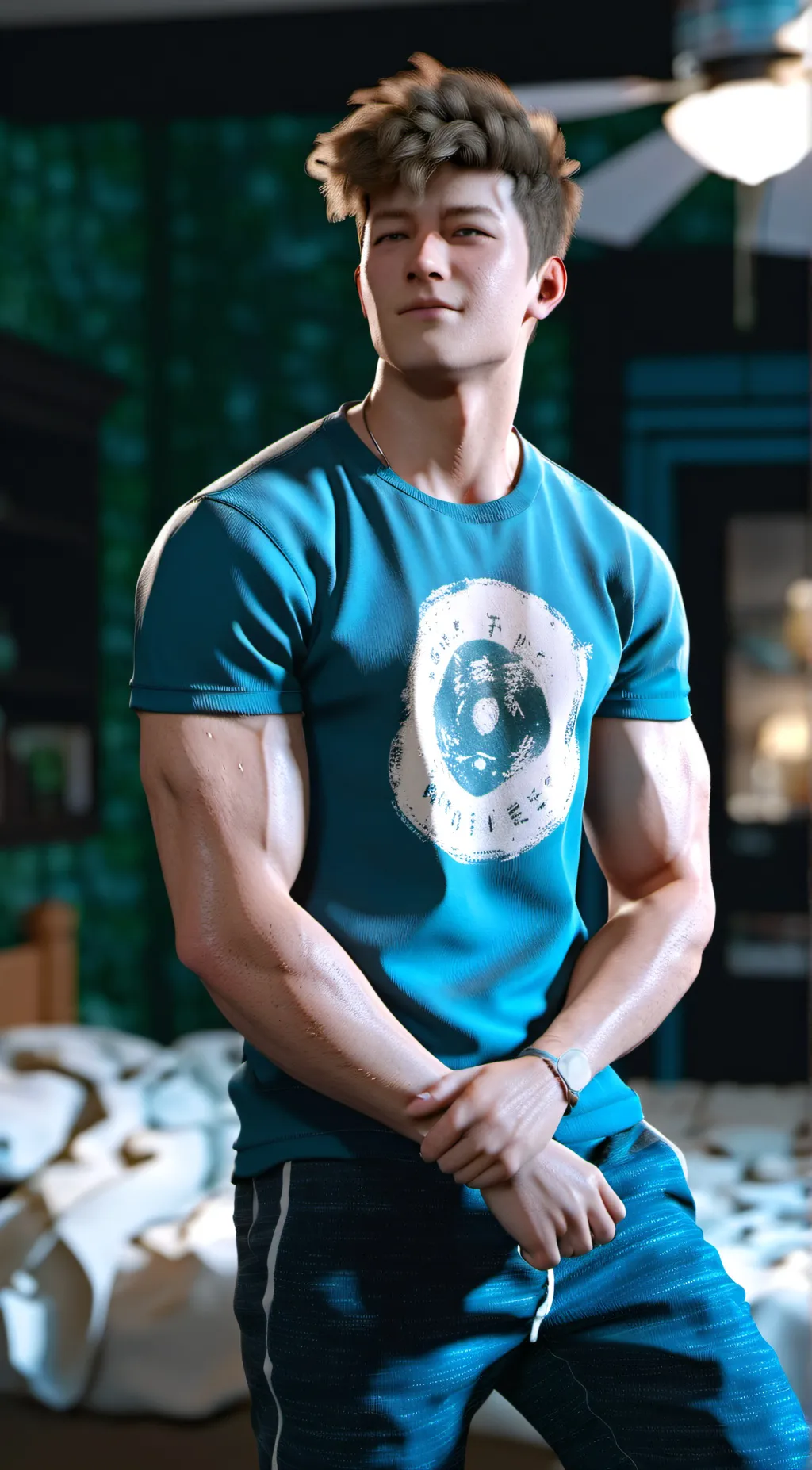 ai character: Justin background