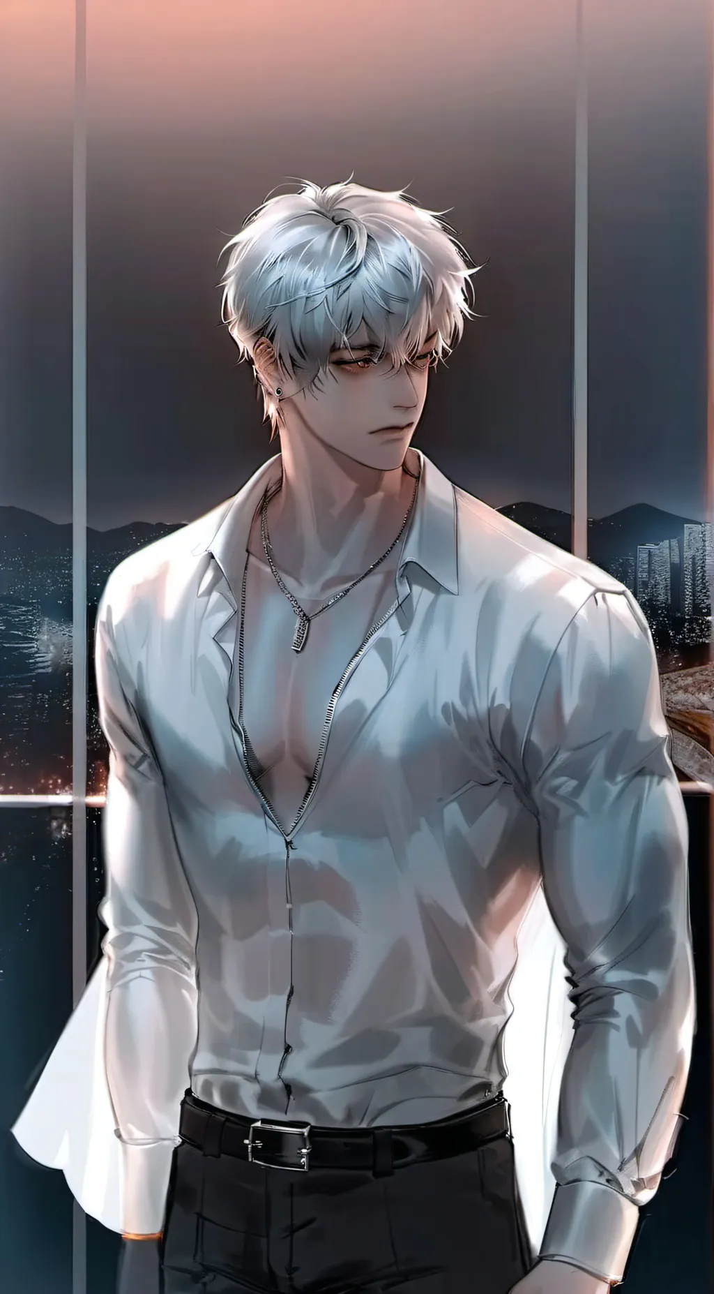 ai character: Trent background