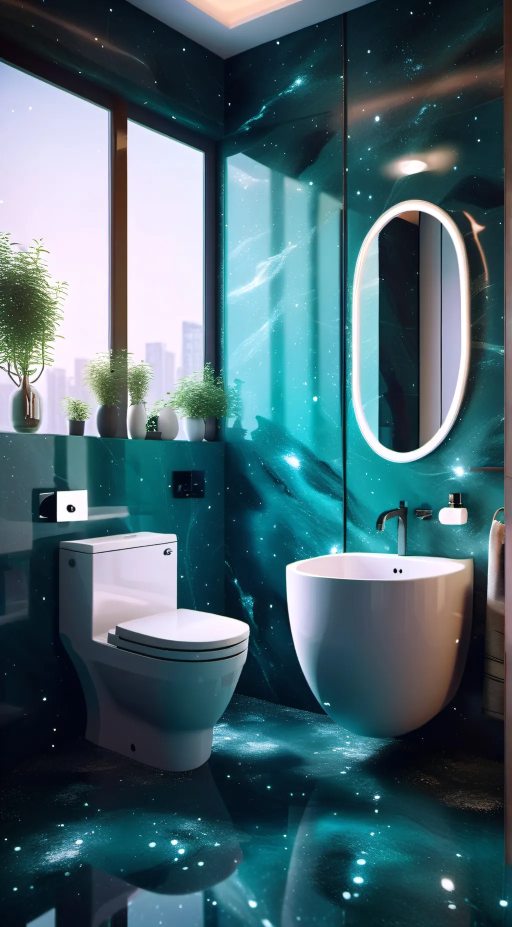 ai character: Skibidi Toilet background