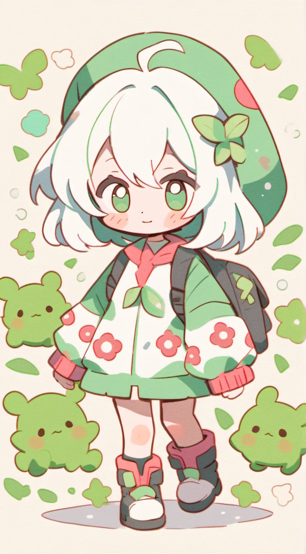 ai character: HH x FPE background