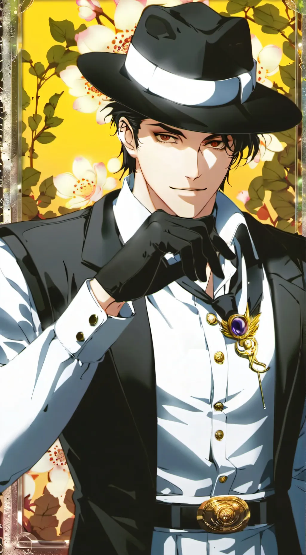 ai character: Cameron background