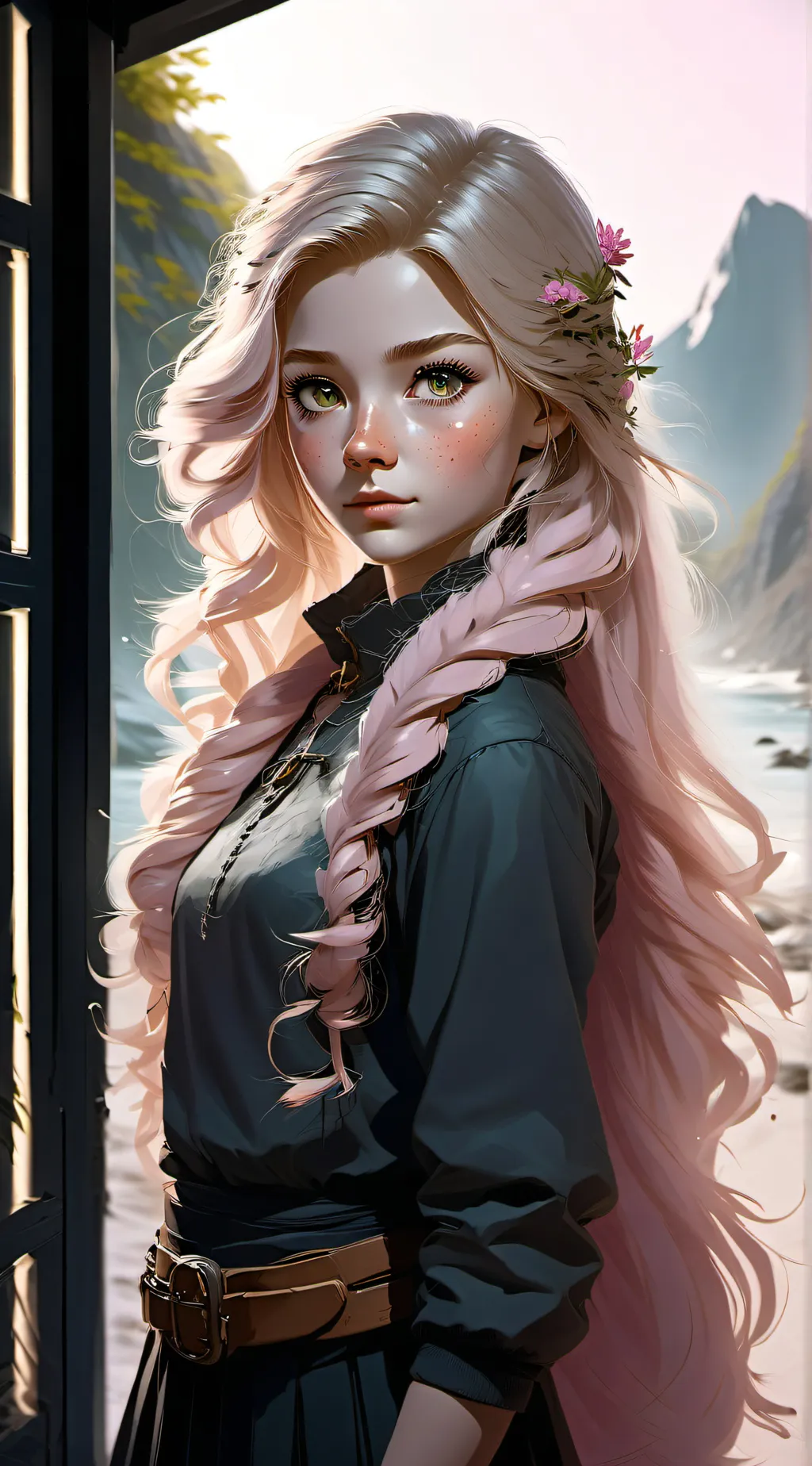 ai character: bella background