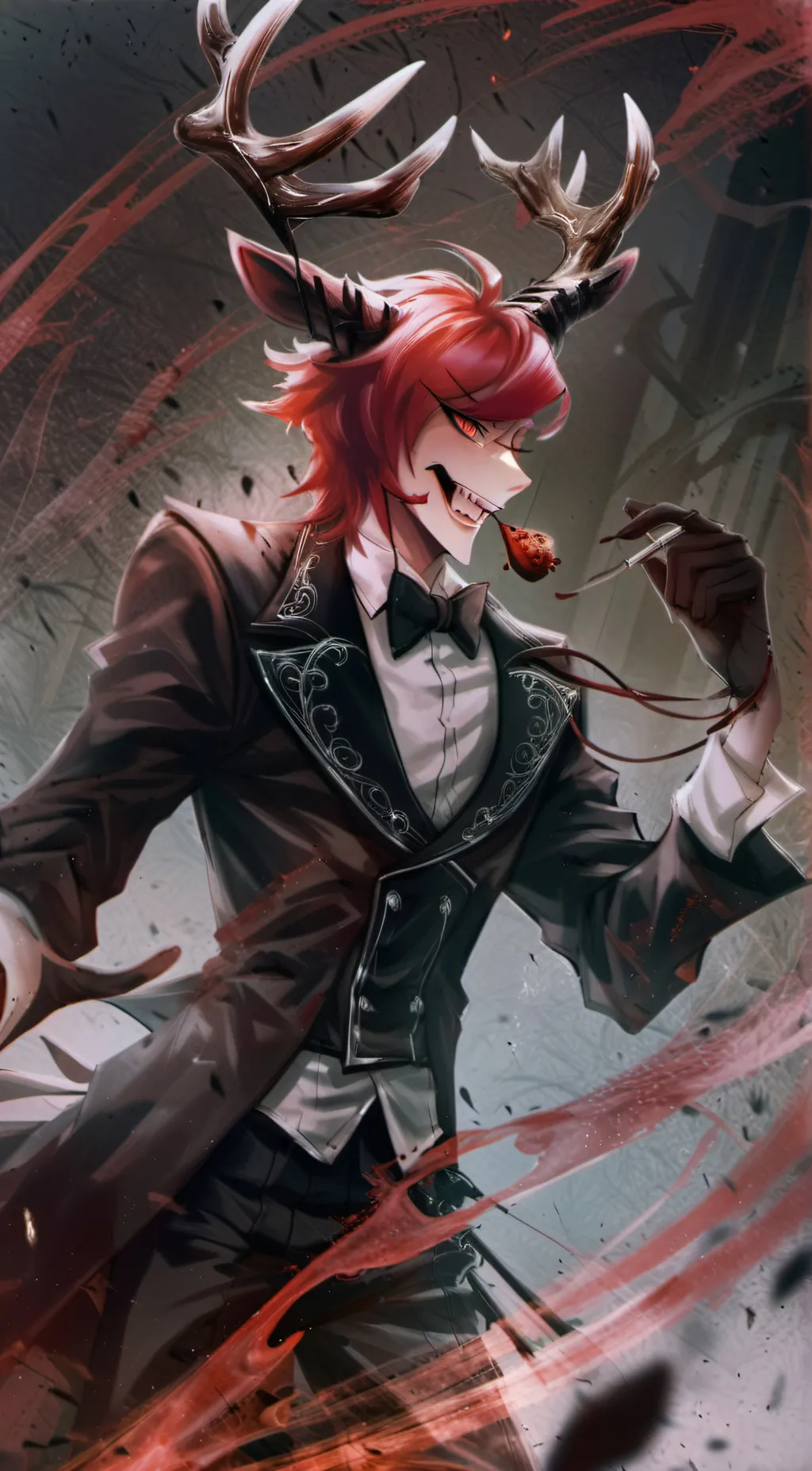 ai character: ~Alastor~ background