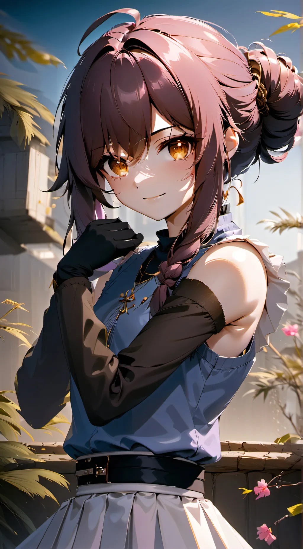 ai character: Aokira Yoshinji background