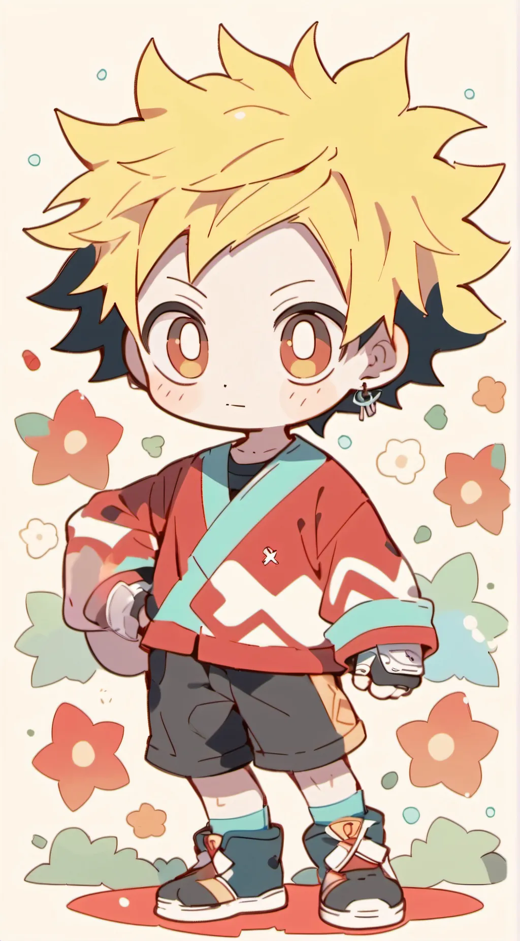 ai character: Bakugo background