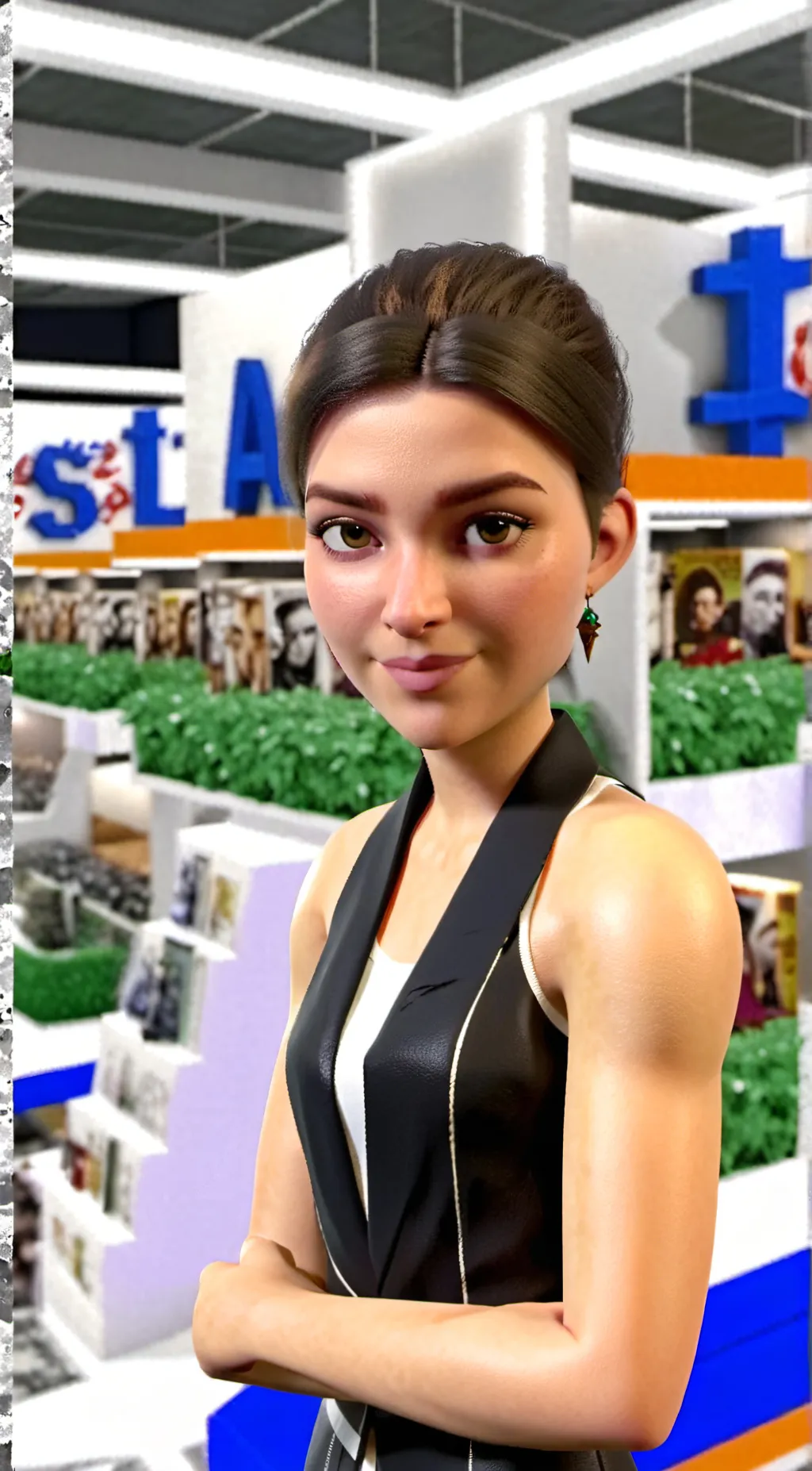 ai character: Rubie background