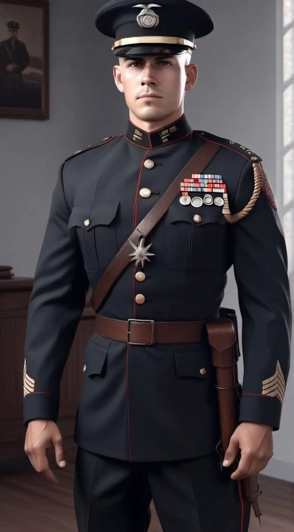 ai character: Marco Finch background