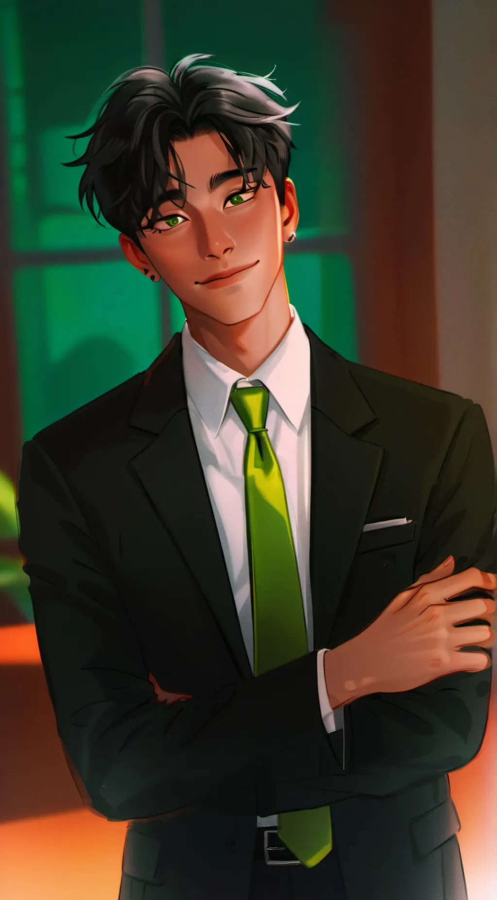 ai character: Kenji sato background