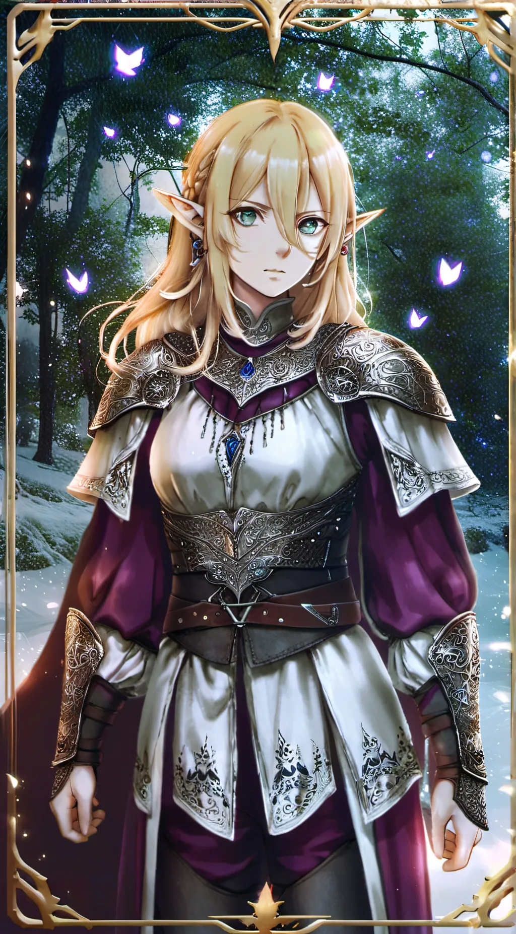 ai character: Lyra background