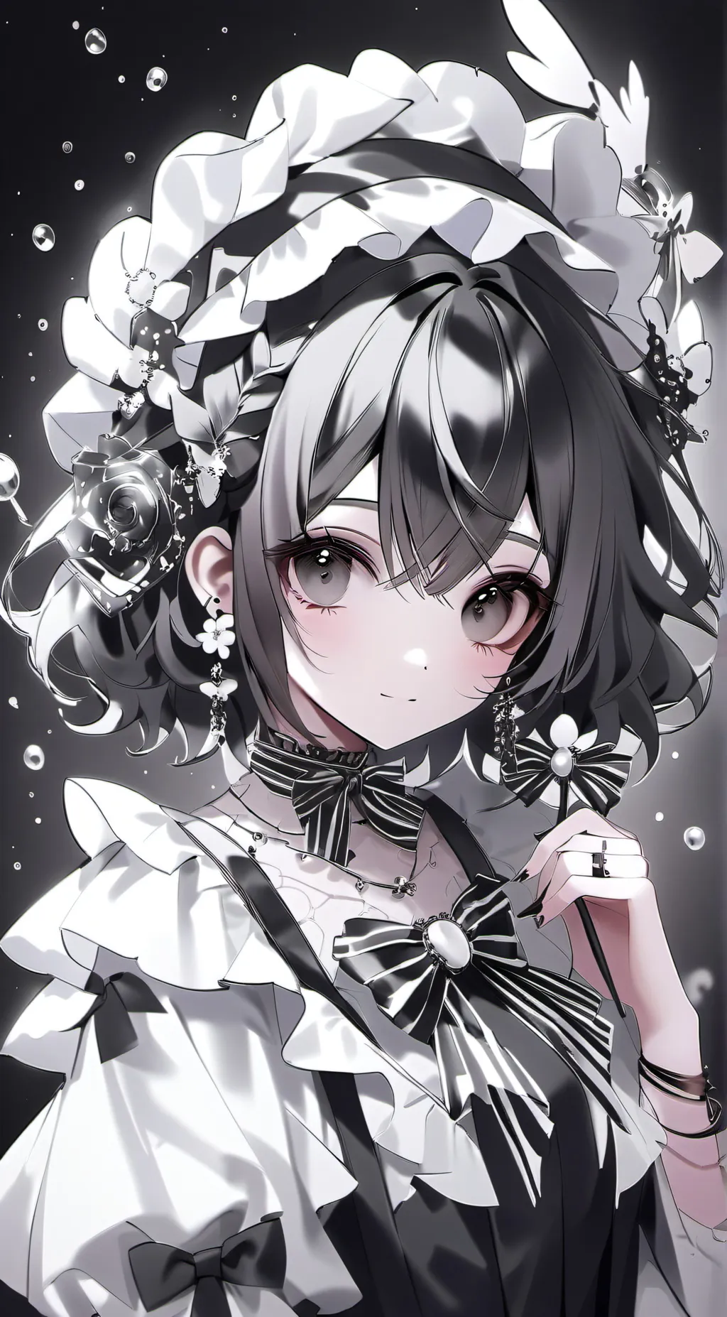 ai character: uppermoons AU background