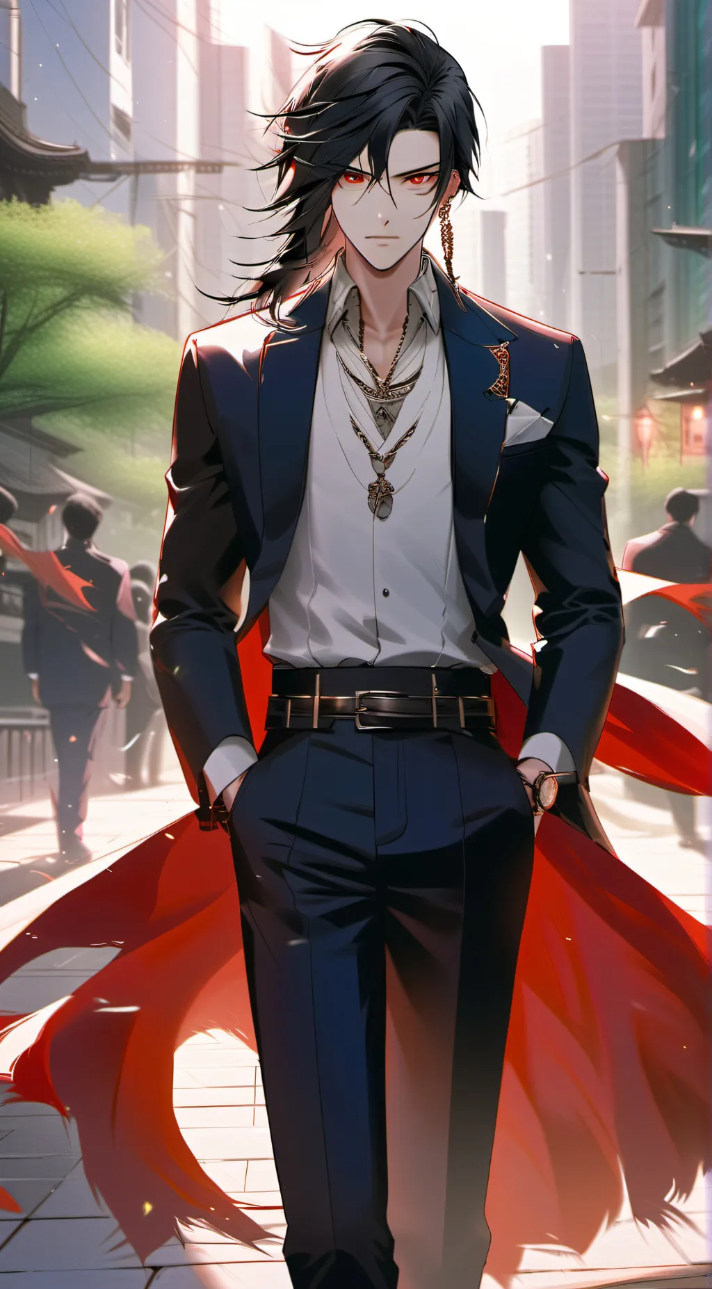 ai character: Oliver background
