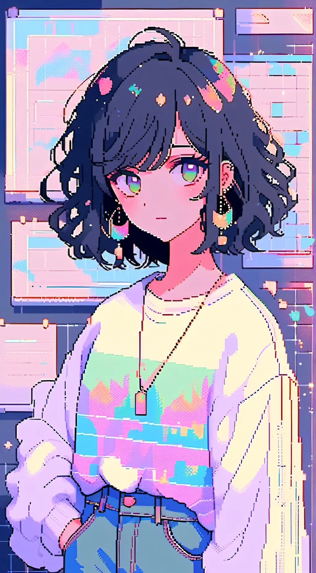 ai character: ~Akio xiào~ background