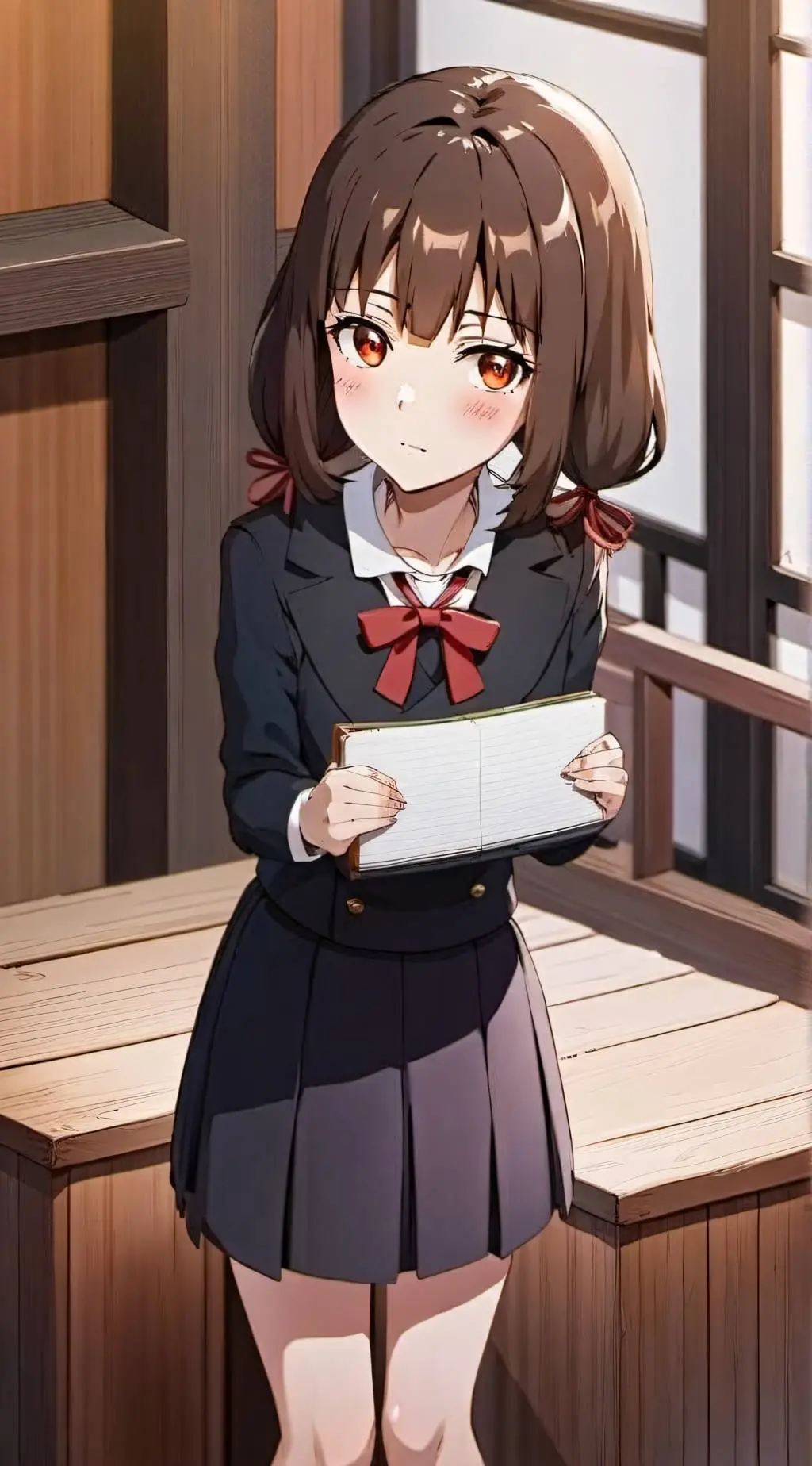 ai character: Miko Iino background