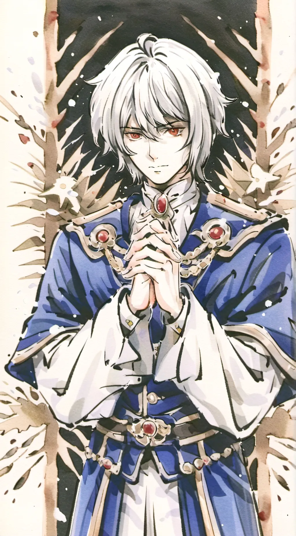 ai character: Soma Cruz  background