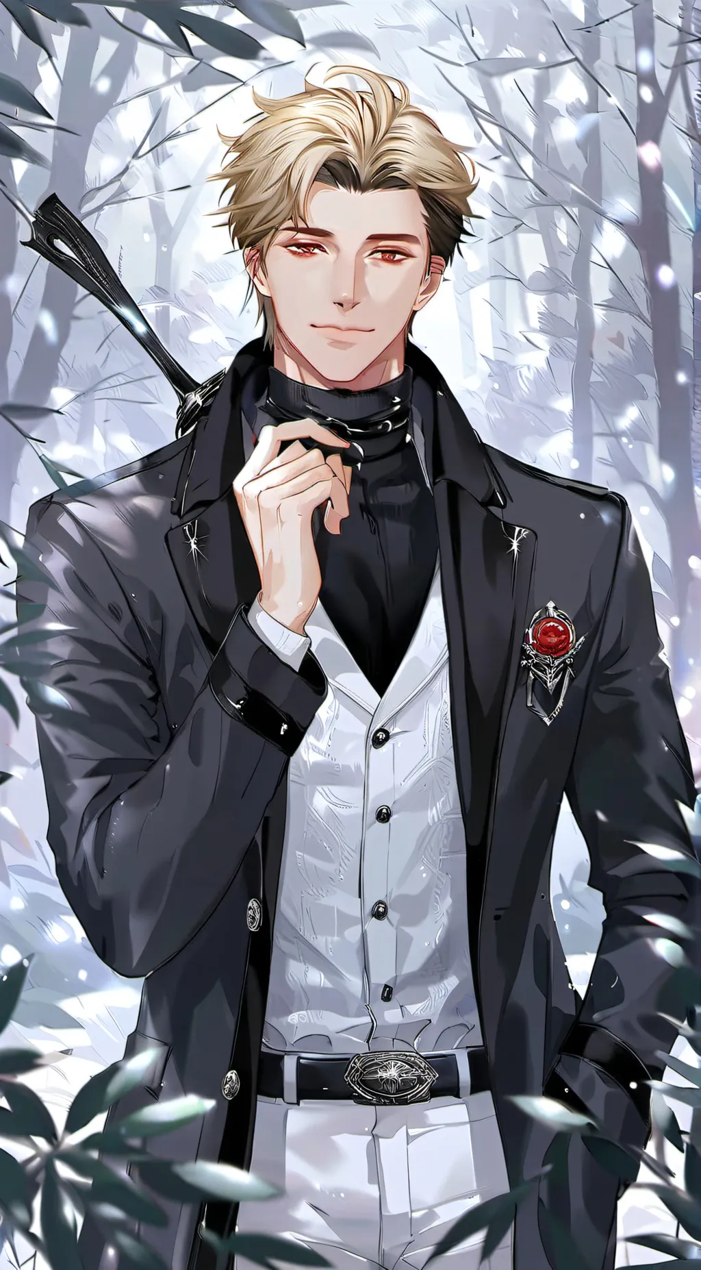 ai character: Kio  background