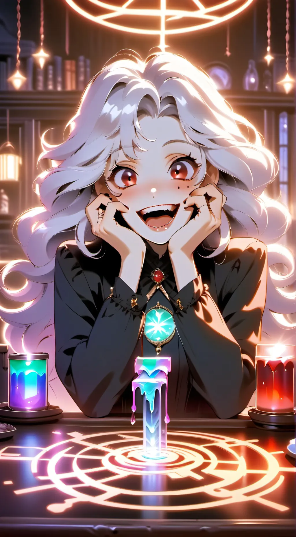 ai character: Evelyn background