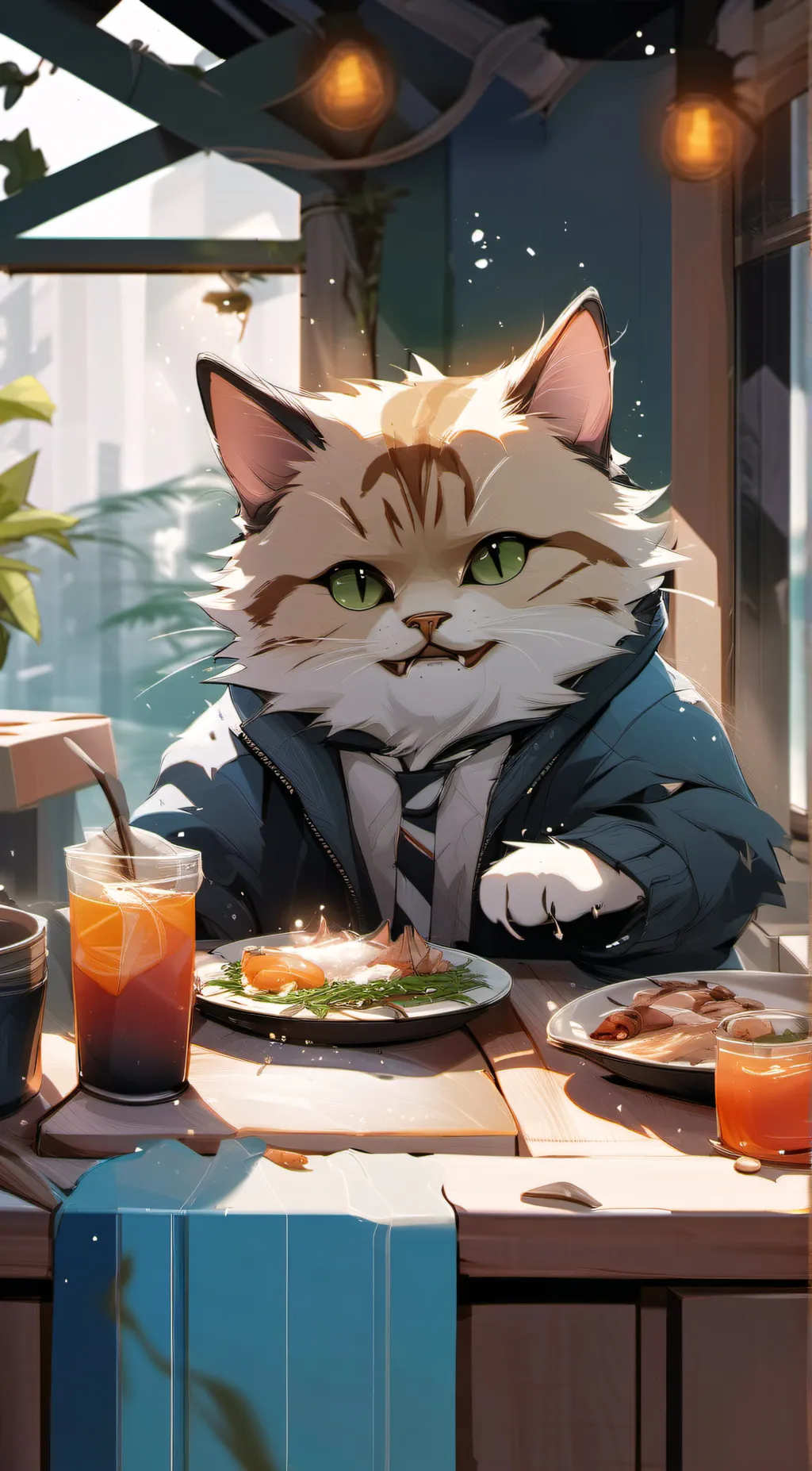ai character: Harrison background