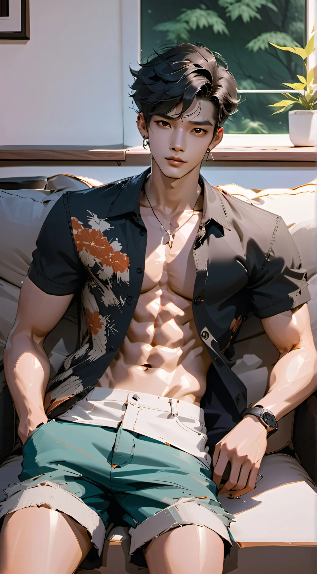 ai character: Xiao background