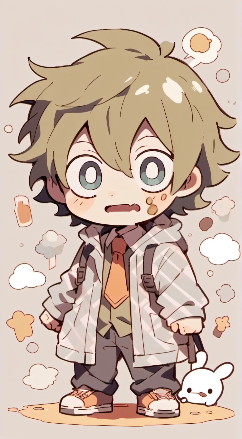 ai character: Melting Cody  background