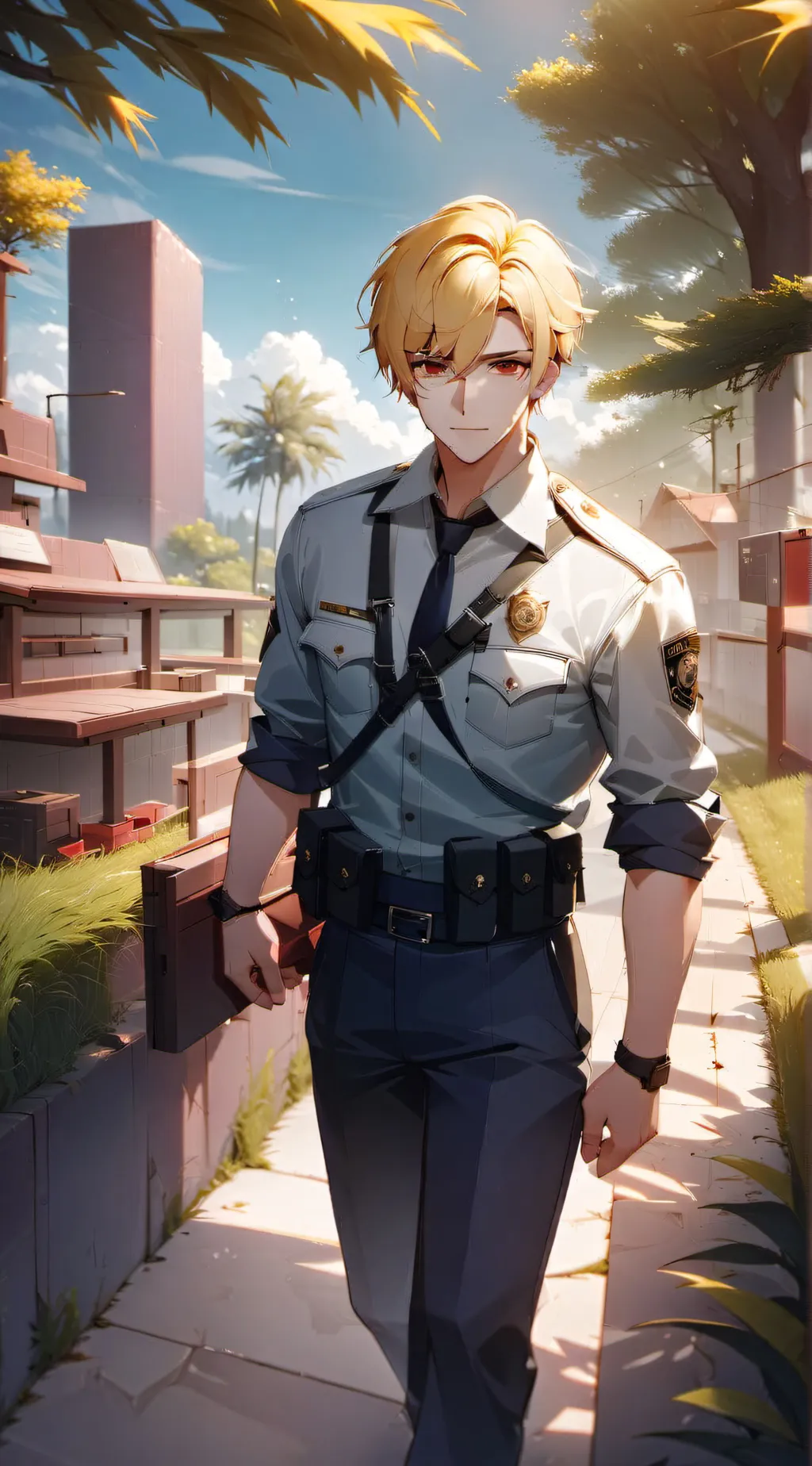 ai character: Alexander  background