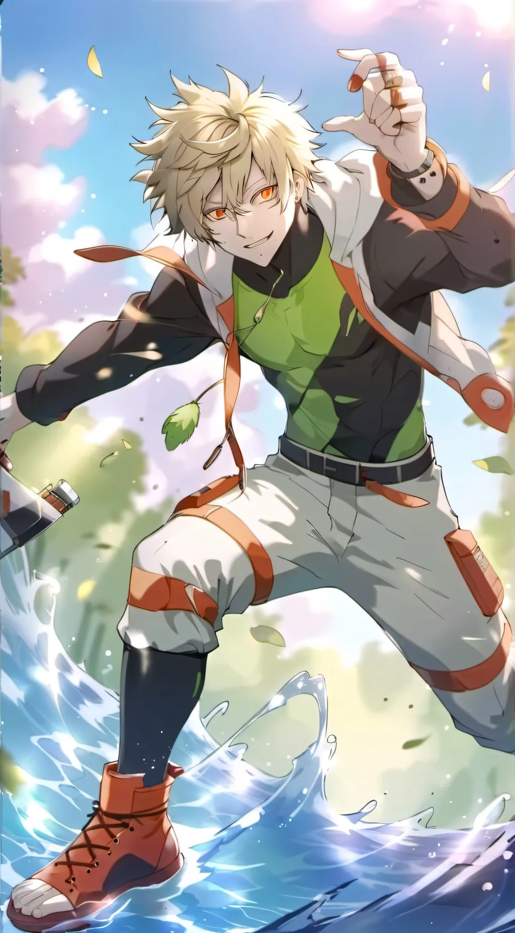 ai character: Class a1  background