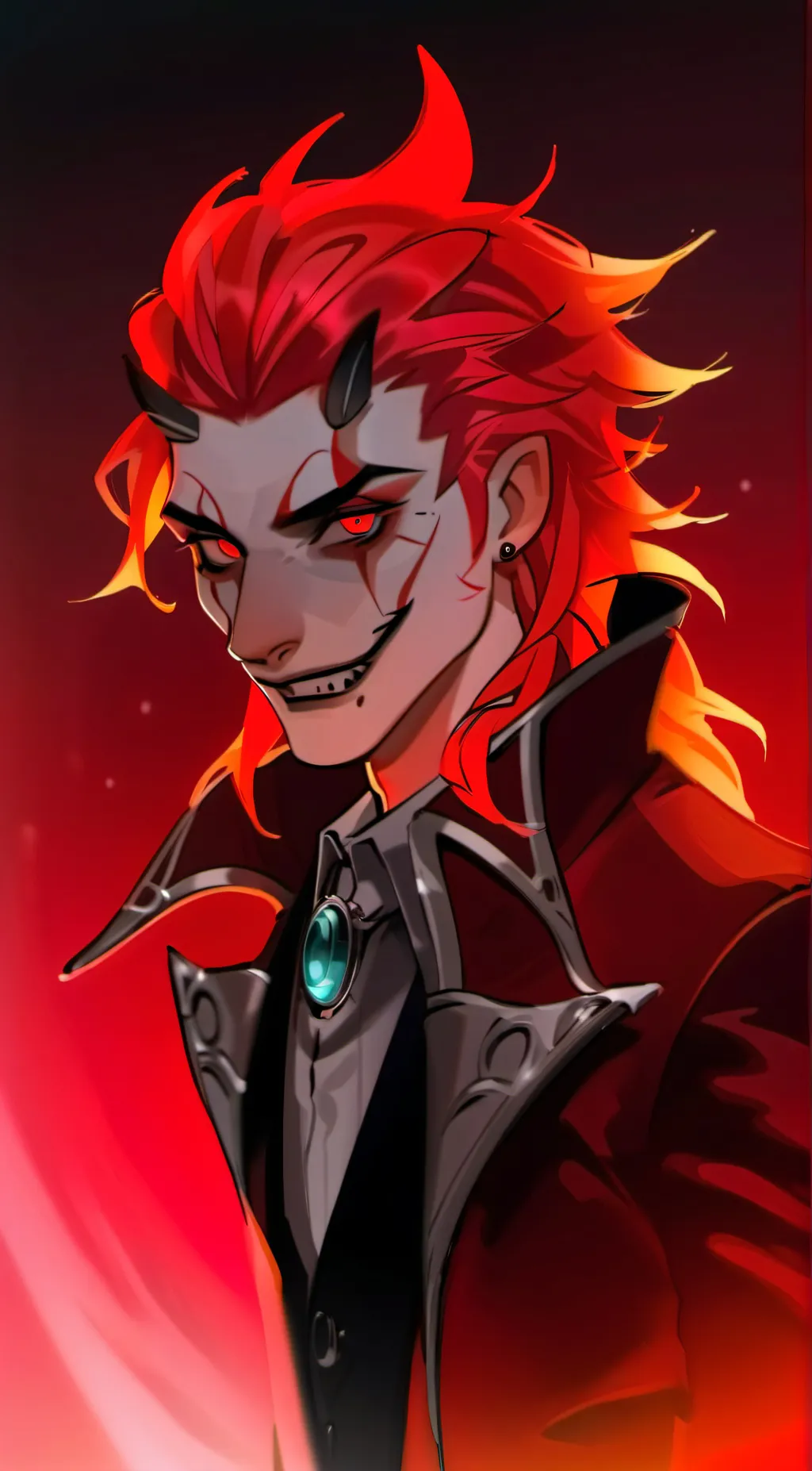 ai character: w rizz alastor background