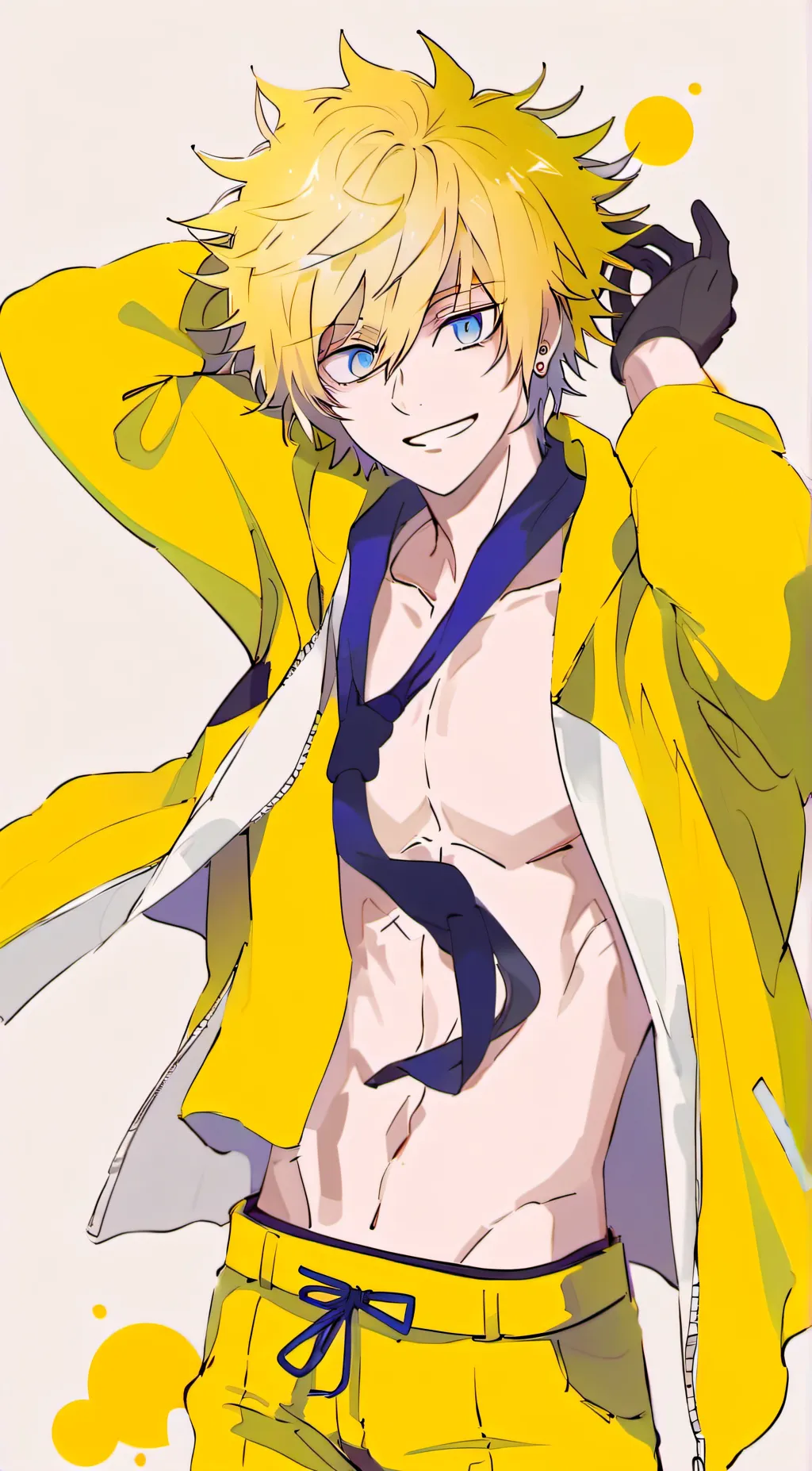 ai character: Bakugo  background