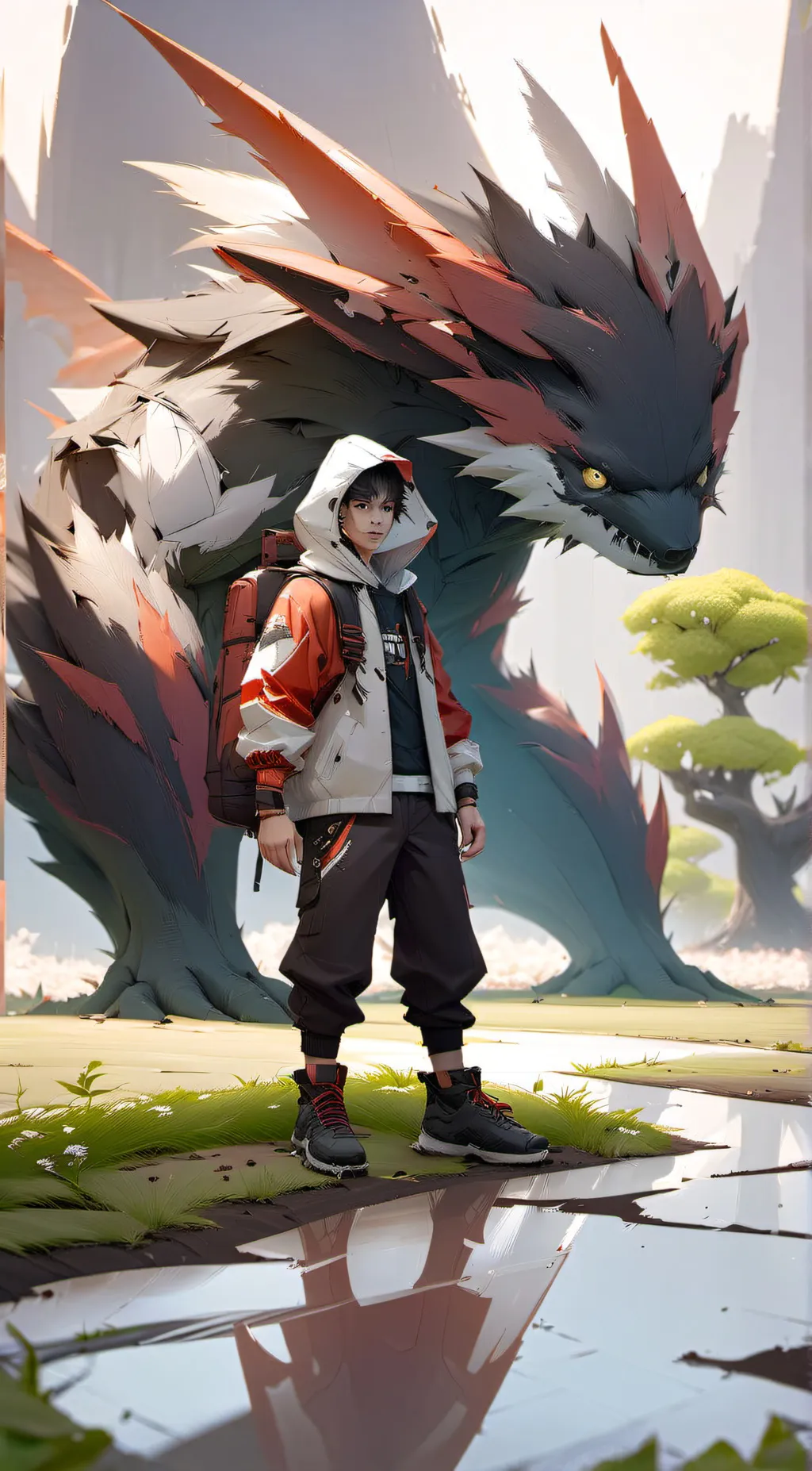 ai character: fantasy rpg background