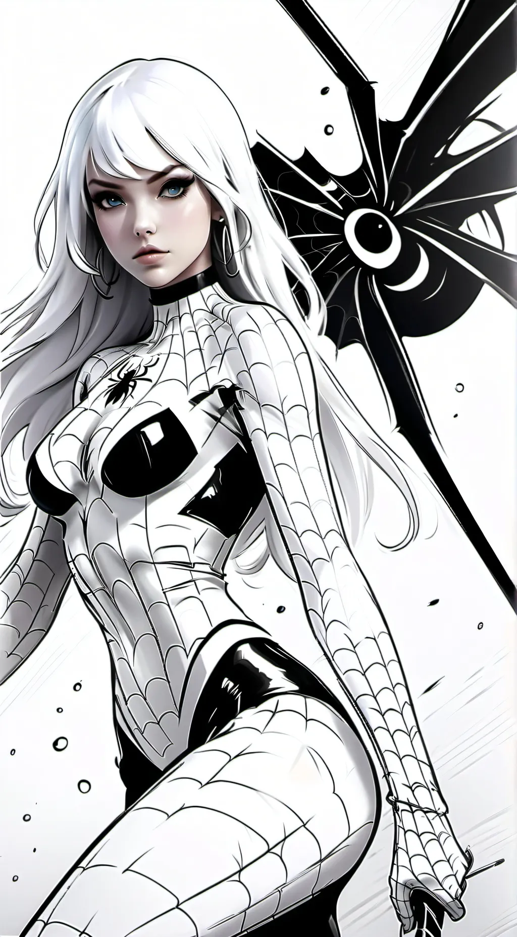ai character: Ashley  background