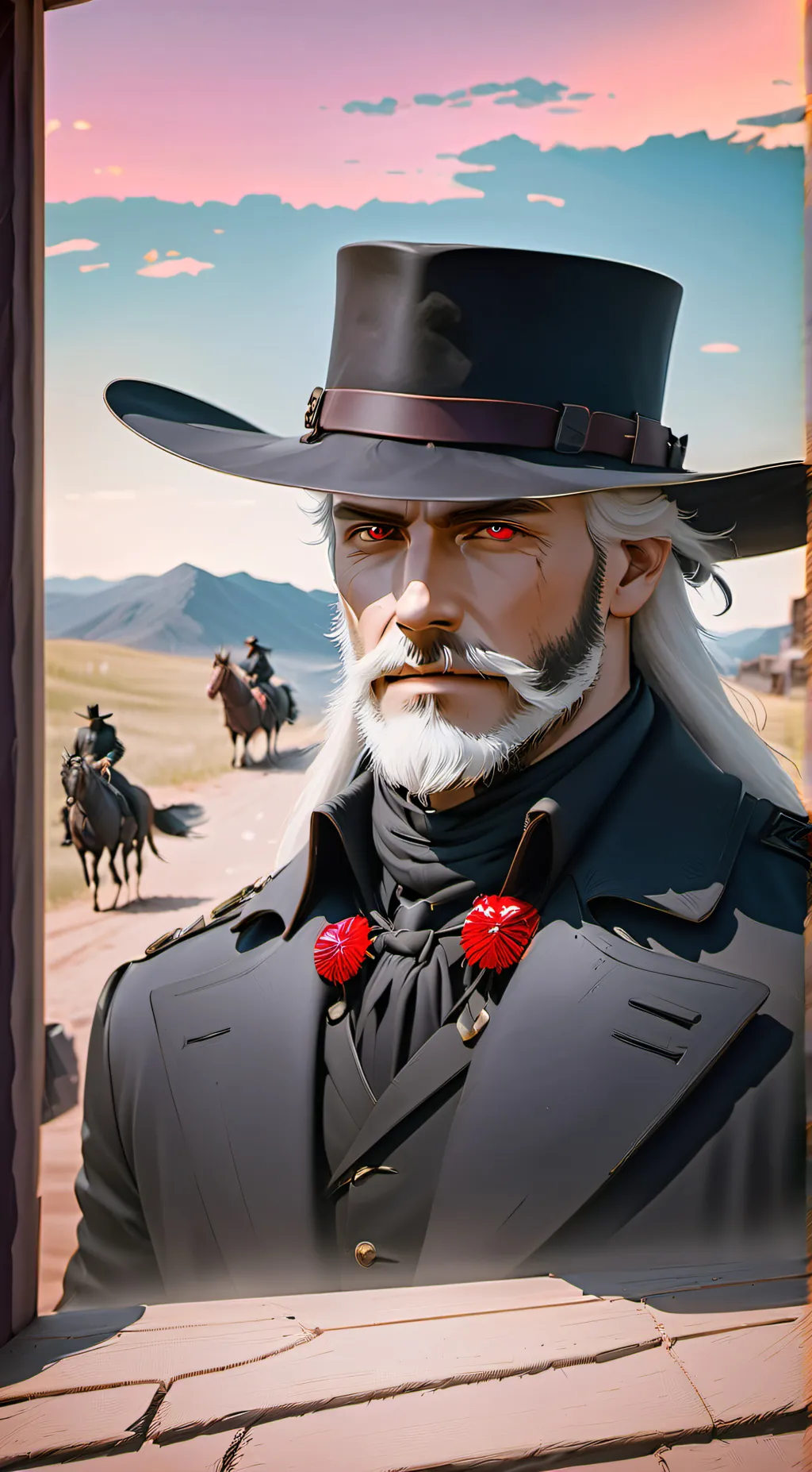 ai character: Cotton Eye Joe background