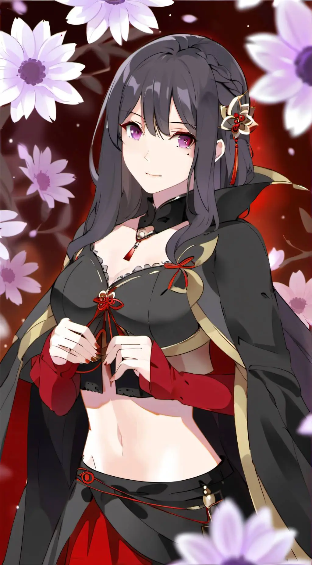 ai character: Elsa Granhiert background