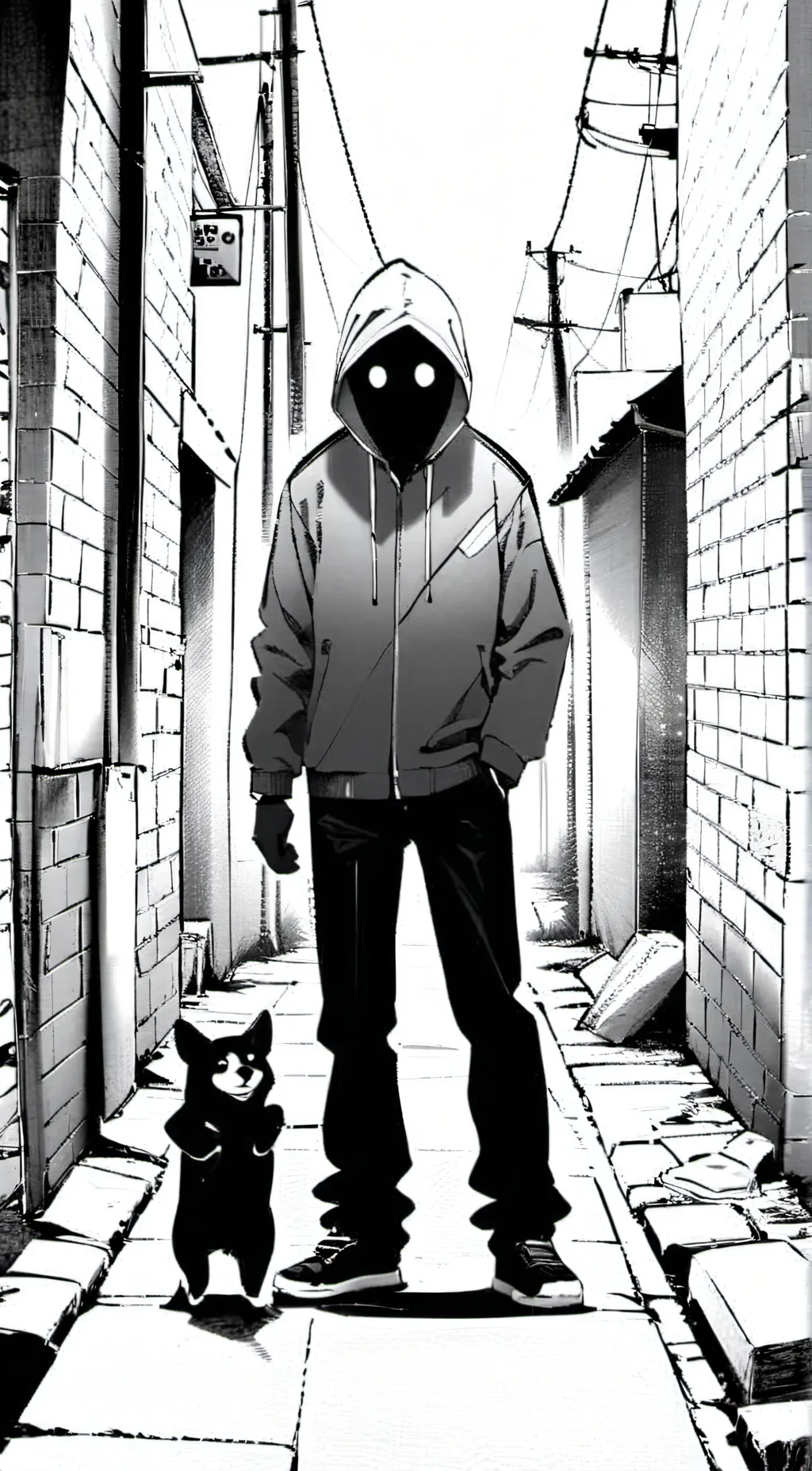 ai character: Mono   background