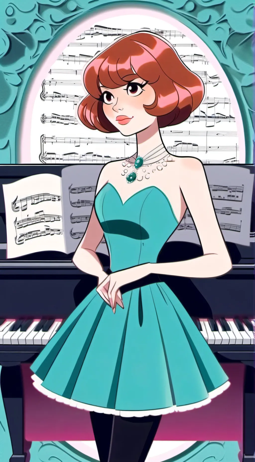 ai character: Susie tute  background