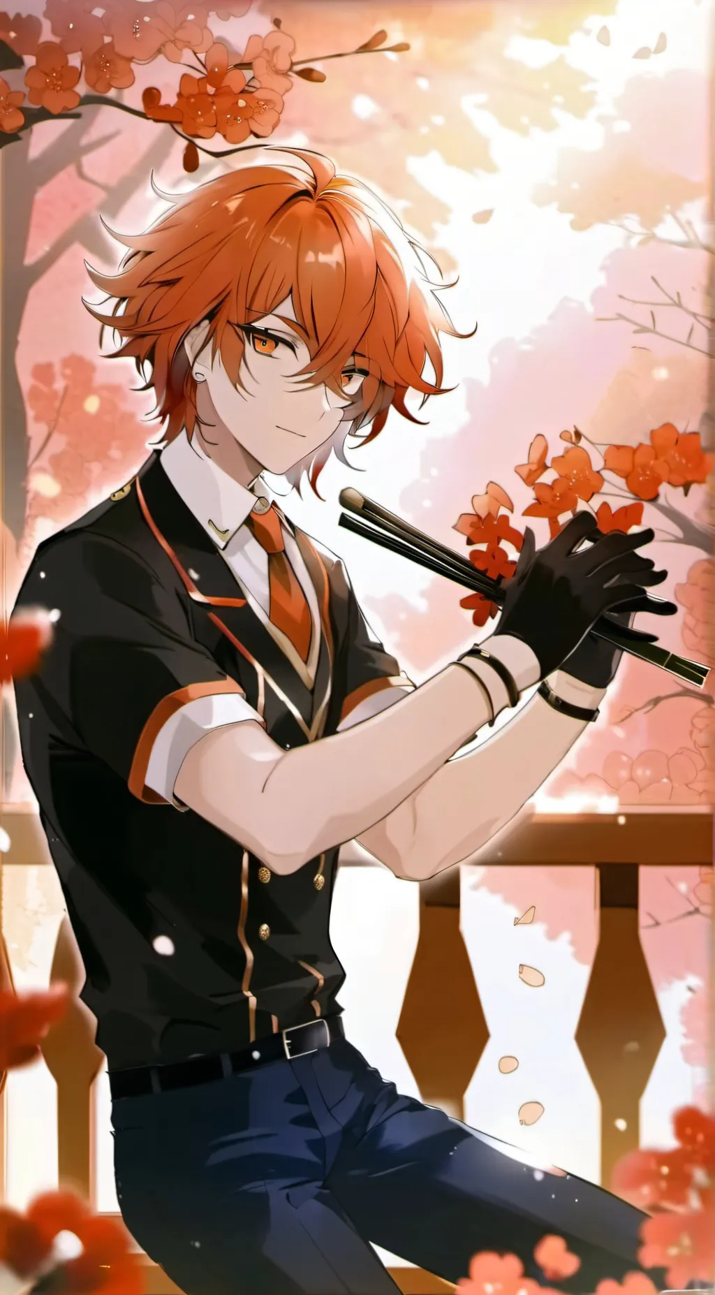 ai character: Senji background
