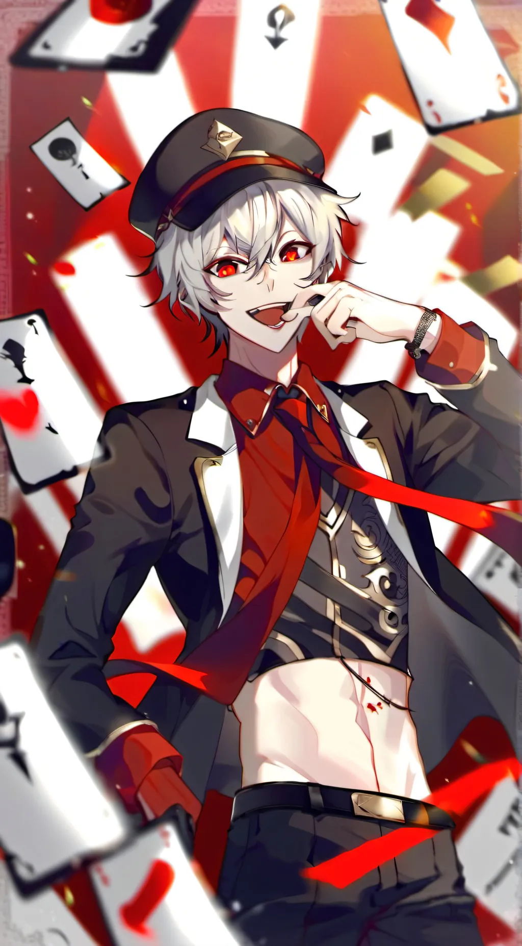ai character: Sapphire  background