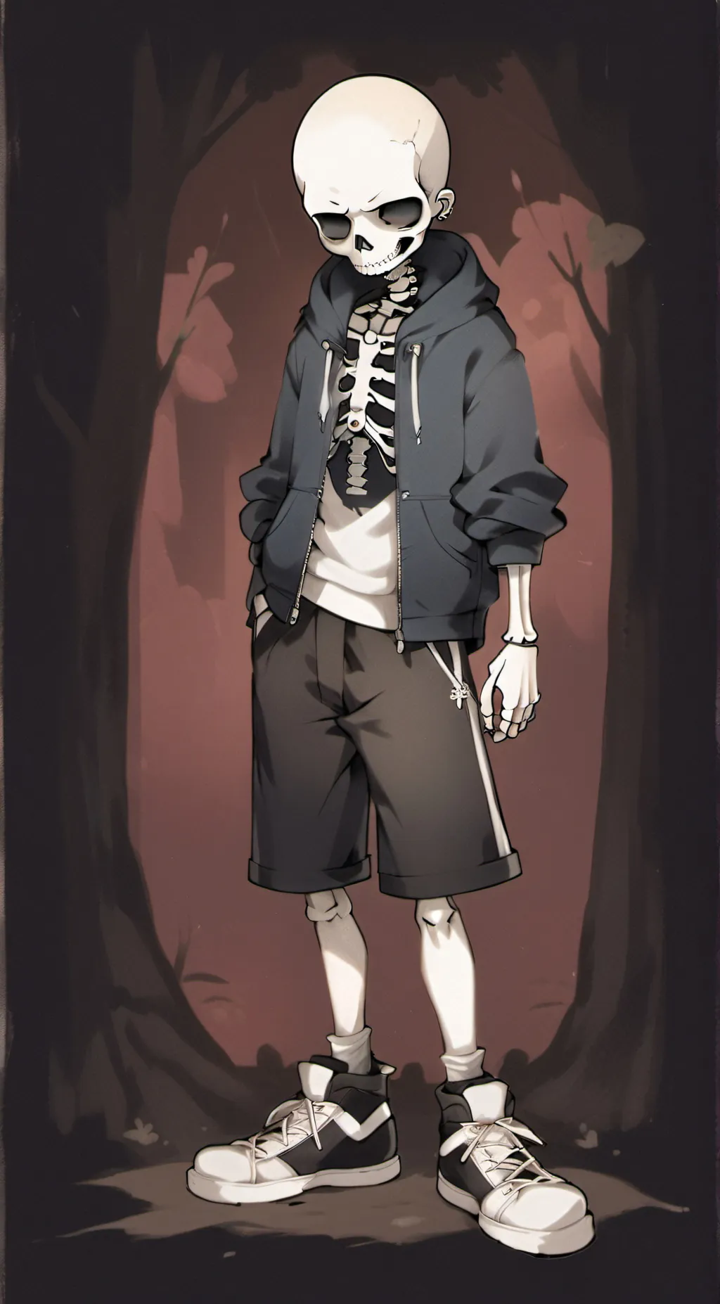 ai character: Sans   Undertale background