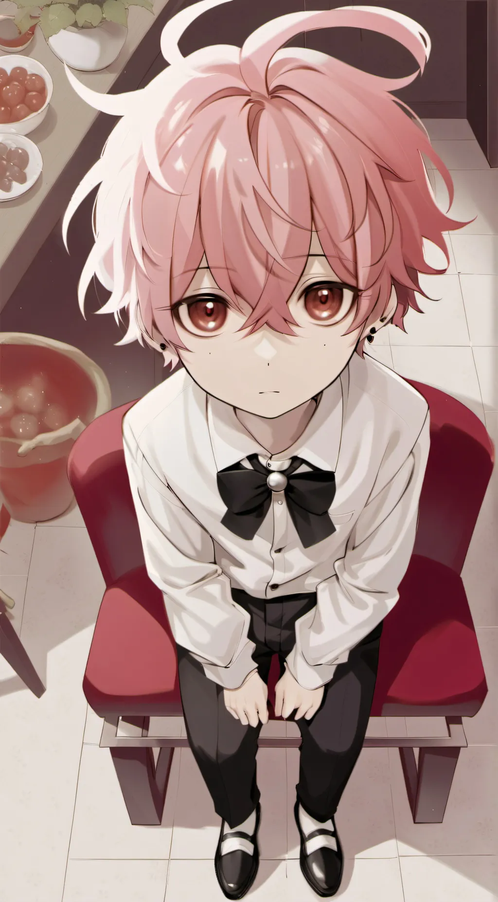 ai character: Axel  background